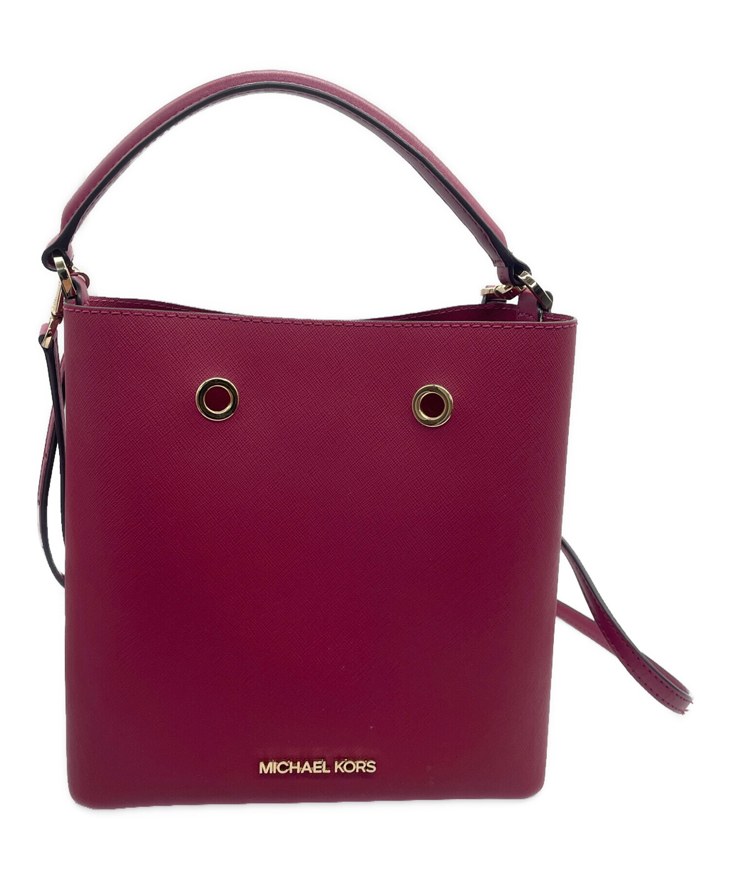 中古・古着通販】MICHAEL KORS (マイケル・コース) 2WAYバッグ レッド 