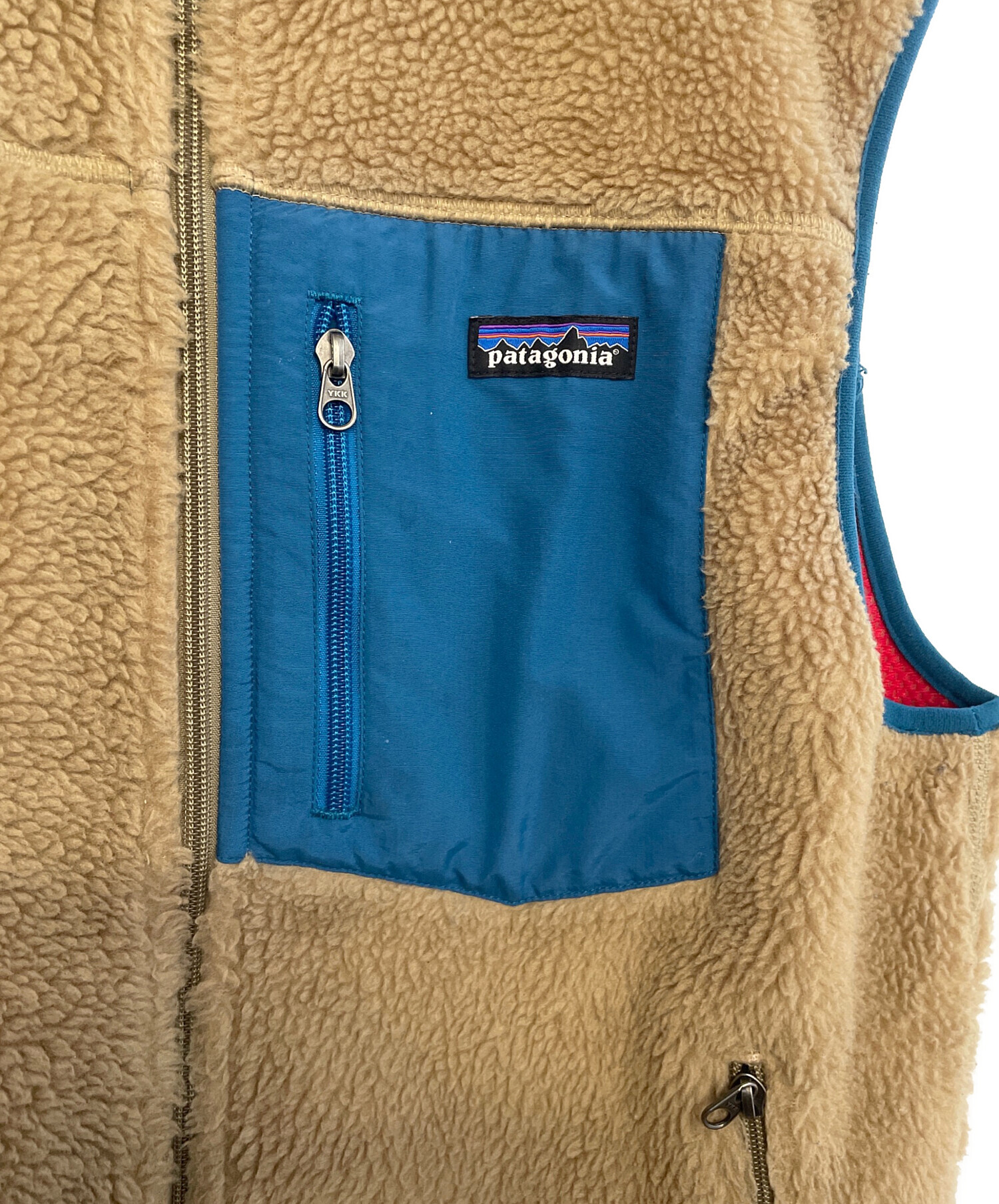 中古・古着通販】Patagonia (パタゴニア) ボアベスト ベージュ サイズ 