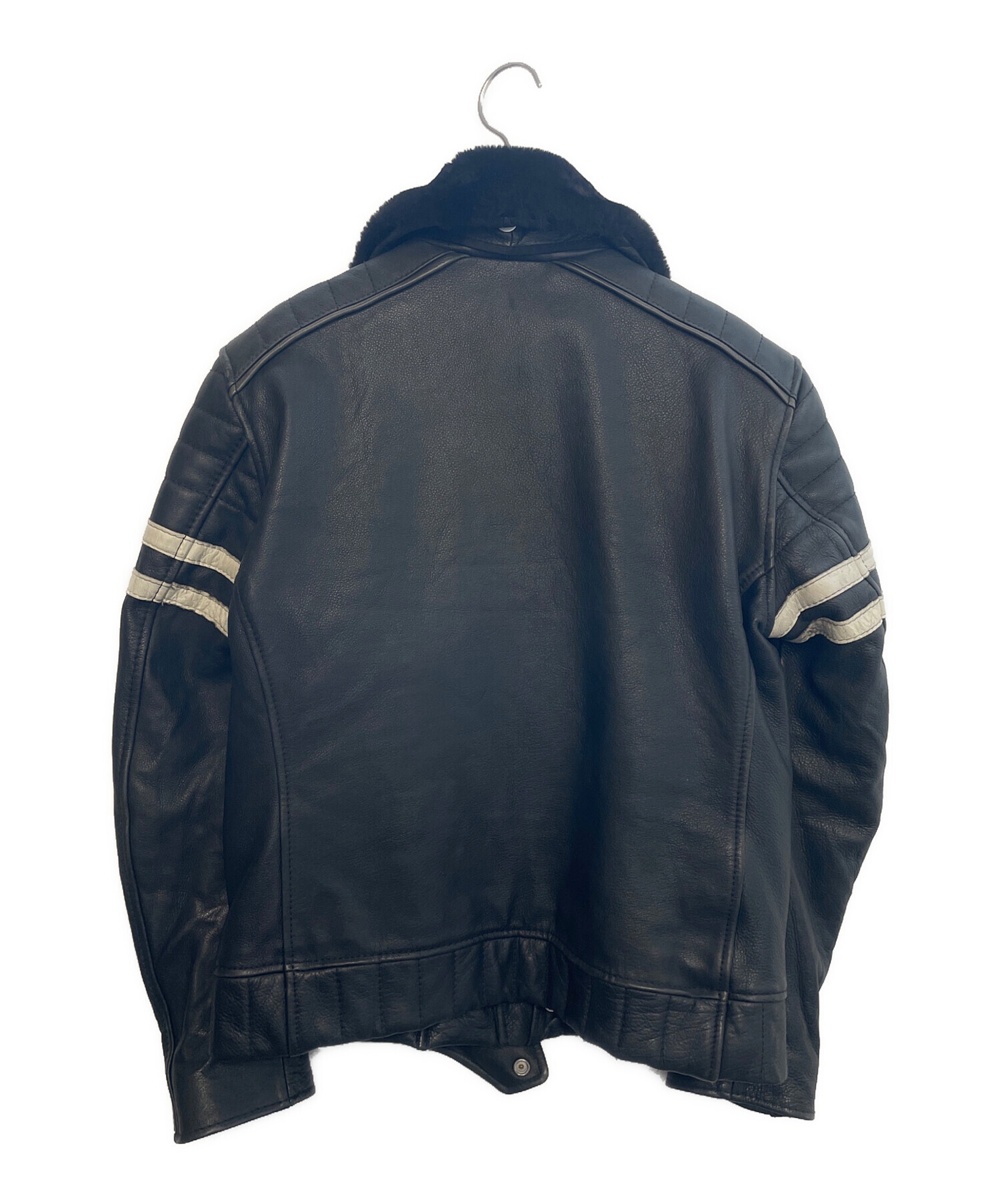中古・古着通販】Schott (ショット) ライダースジャケット ブラック