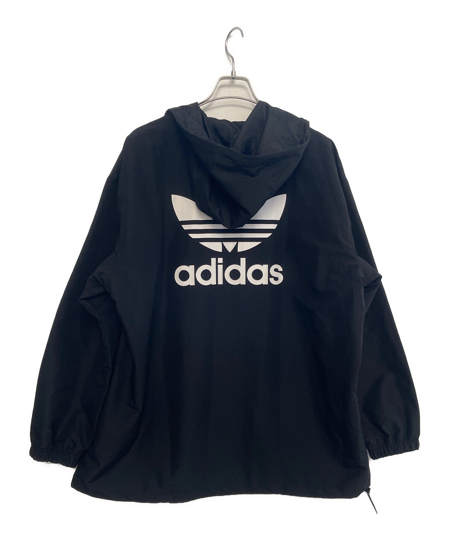 中古・古着通販】adidas (アディダス) ウインドブレーカー ブラック