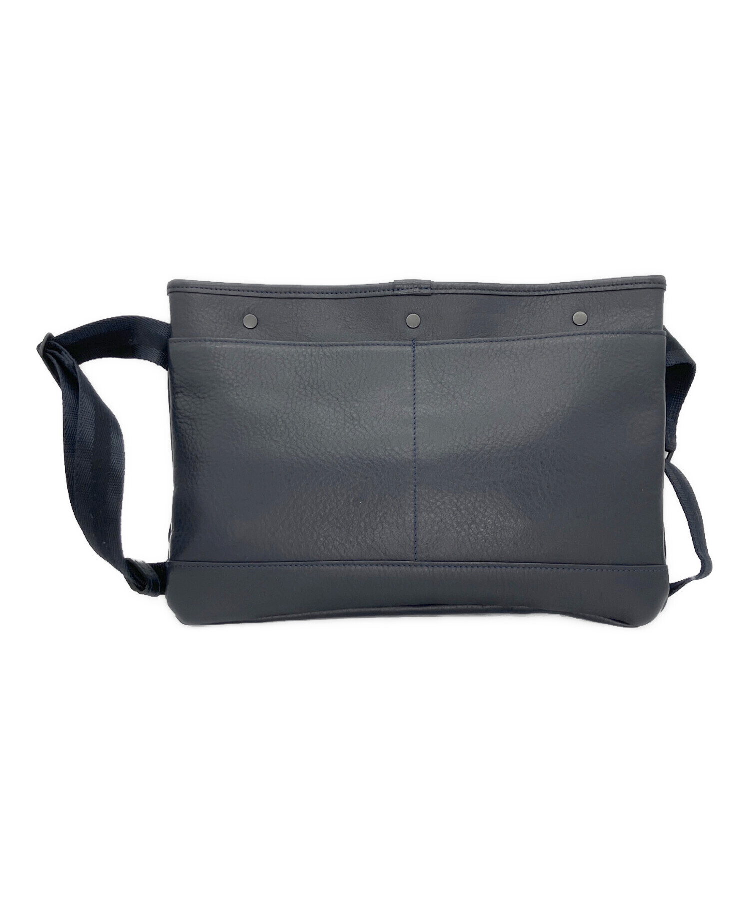 中古・古着通販】PORTER (ポーター) ショルダーバッグ ブラック 
