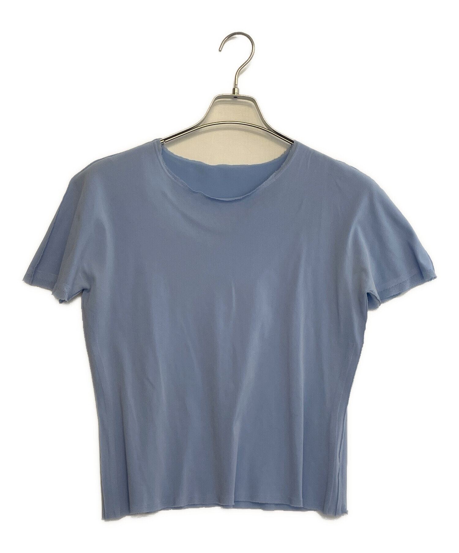 ISSEY MIYAKE イッセイミヤケ デザイン カットソー 半袖 中古・古着通販】ISSEY MIYAKE (イッセイミヤケ) プリーツカットソー