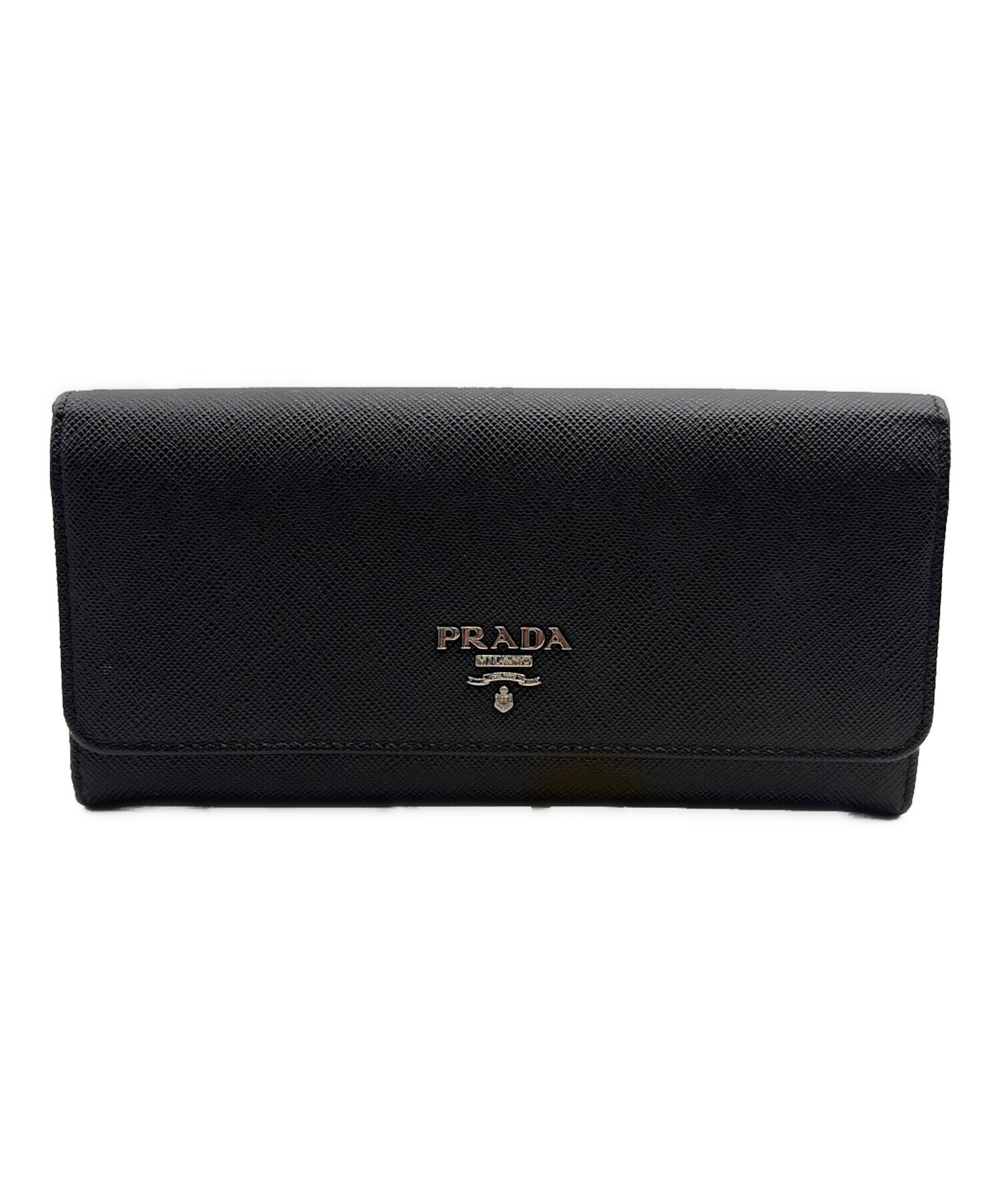 中古・古着通販】PRADA (プラダ) 長財布 ブラック｜ブランド・古着通販 
