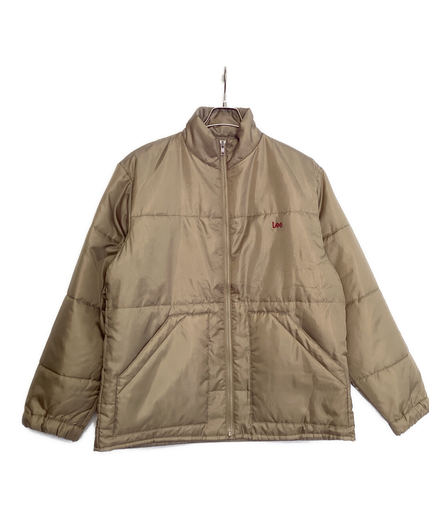 中古・古着通販】LEE (リー) 中綿ジャケット ベージュ サイズ:Lサイズ