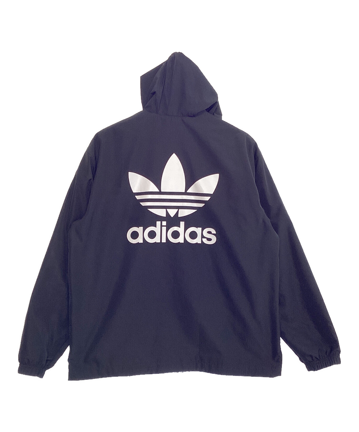 中古・古着通販】adidas (アディダス) ウインドブレーカー ブラック