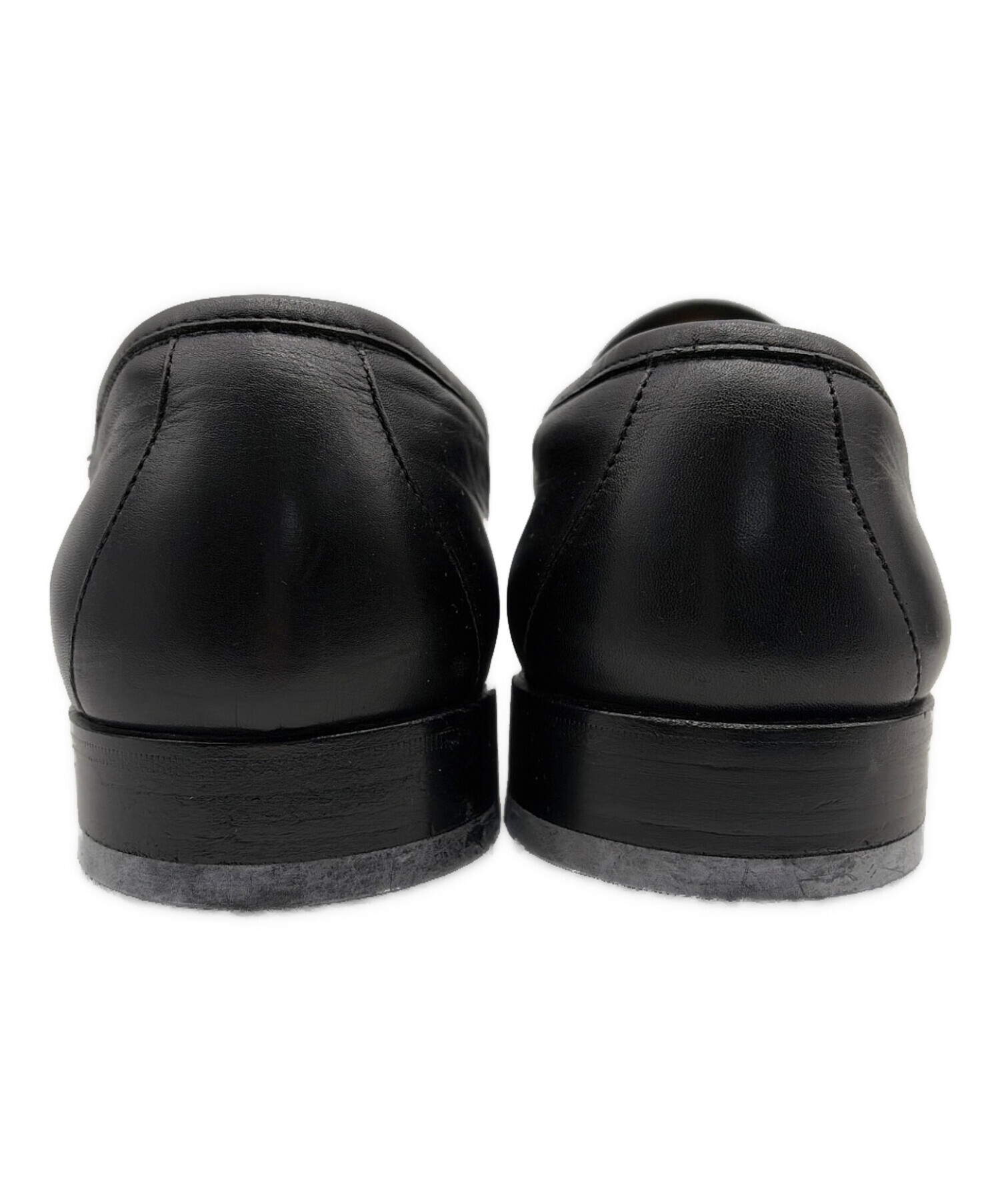中古・古着通販】GUCCI (グッチ) ローファー ブラック サイズ:40