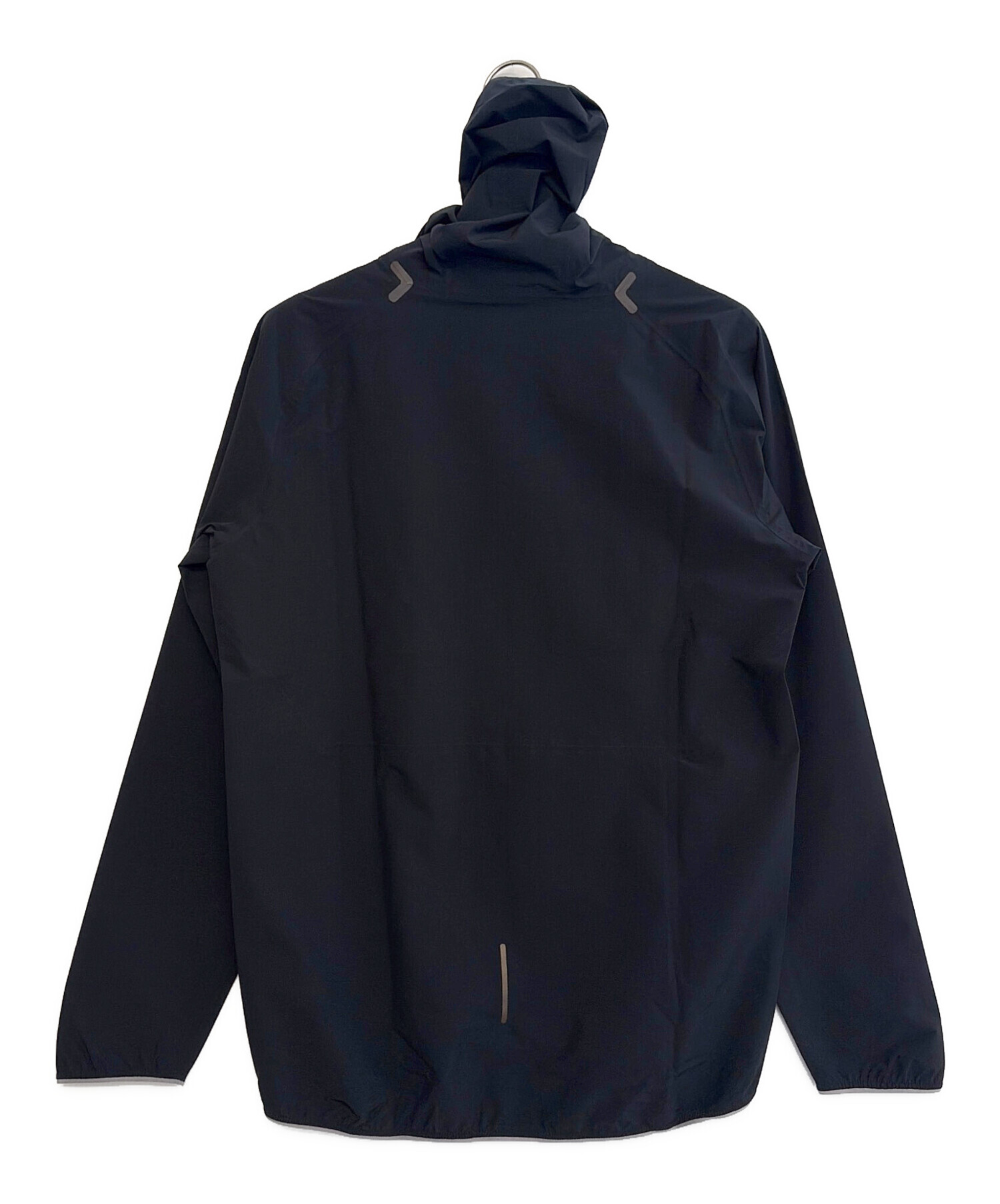 中古・古着通販】asics (アシックス) 防水ジャケット ネイビー サイズ