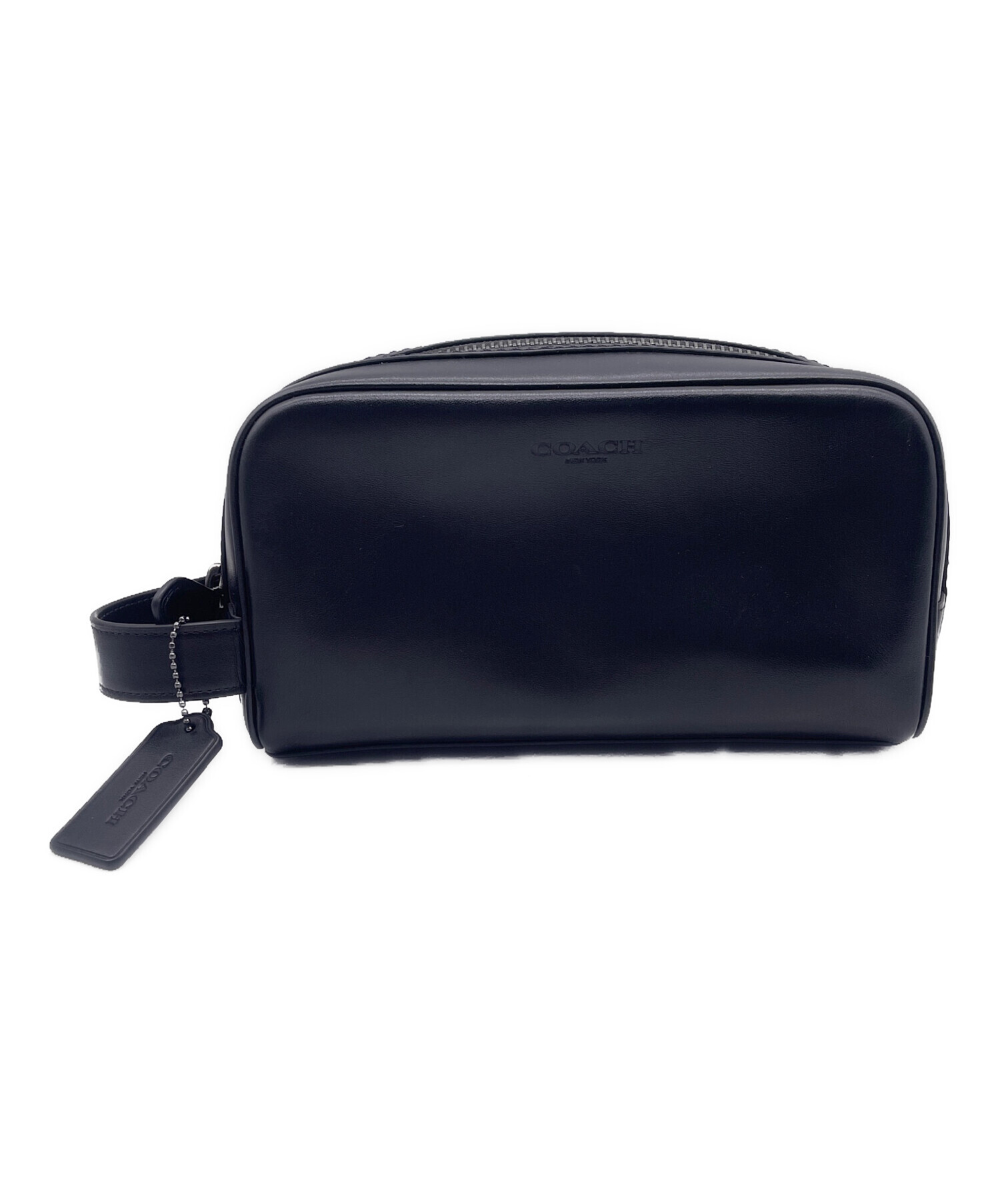 中古・古着通販】COACH (コーチ) クラッチバッグ ブラック｜ブランド
