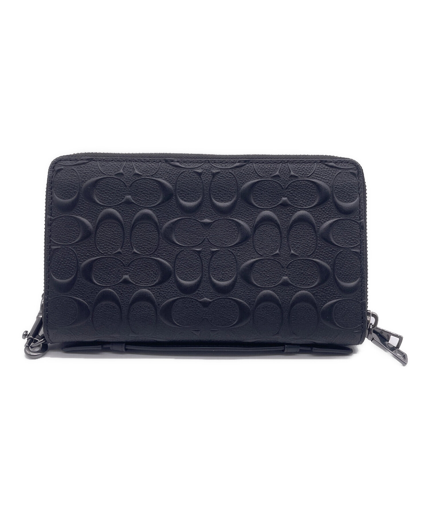 中古・古着通販】COACH (コーチ) セカンドバッグ ブラック｜ブランド 