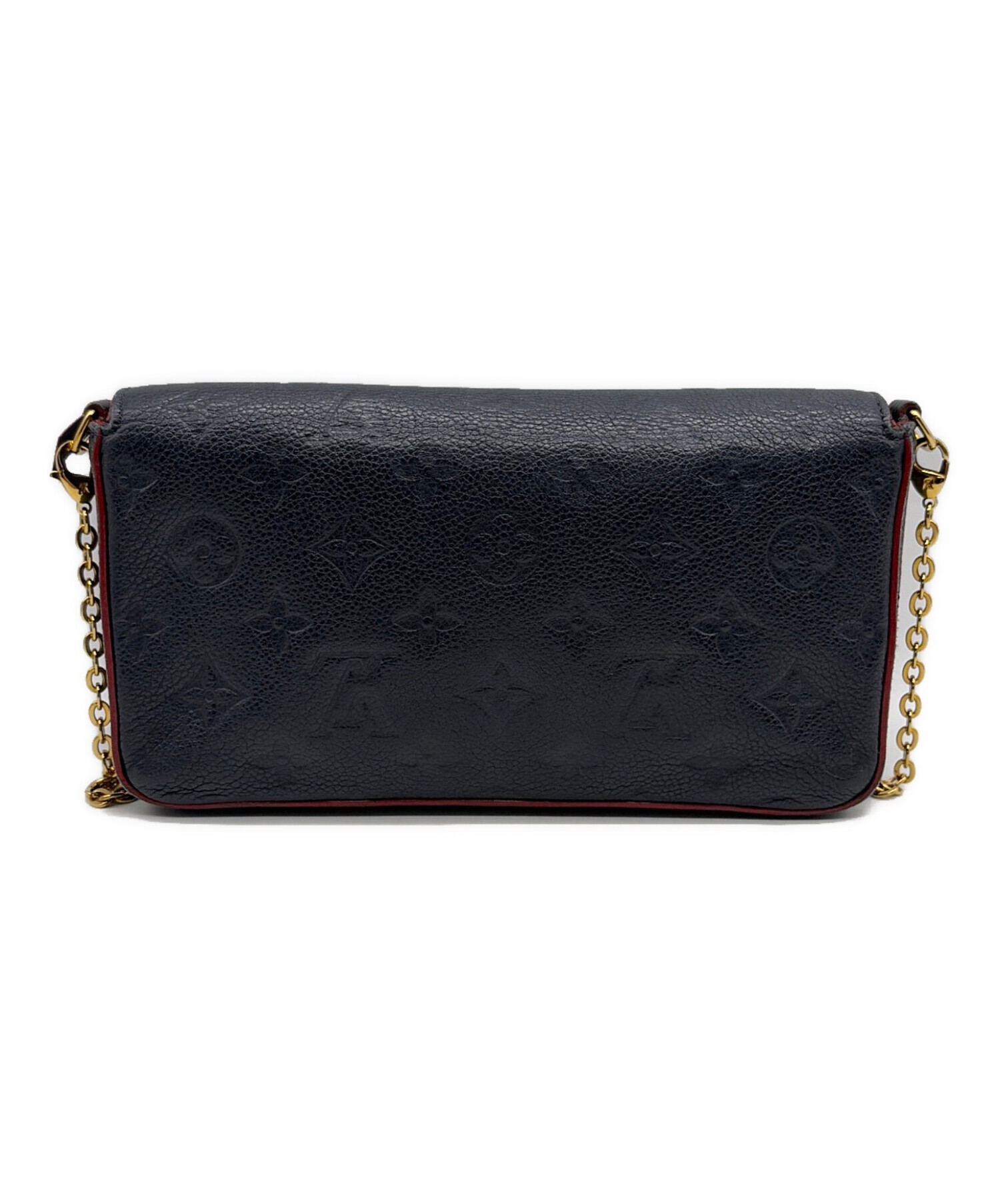 未使用級 ルイヴィトン Louis Vuitton ネイビー モノグラム 中古・古着通販】LOUIS VUITTON (ルイ ヴィトン) ポルトフォイユ
