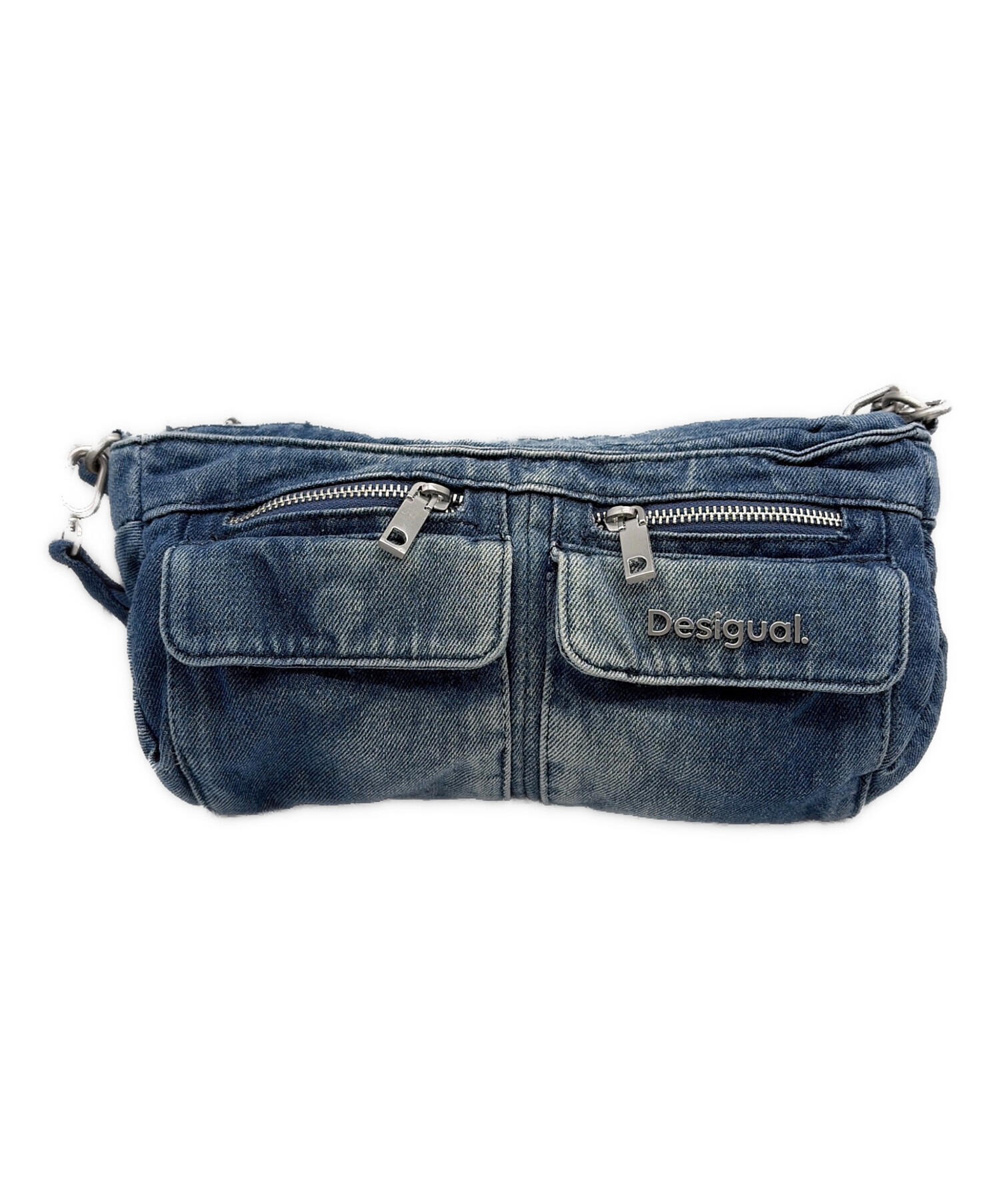 中古・古着通販】Desigual (デシグアル) ショルダーバッグ インディゴ 