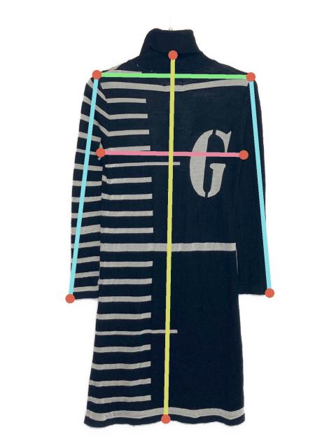 美品『Jean Paul Gaultier』ウールコート 落ち着いたブルー系燕尾 美品『Jean Paul Gaultier』ウールコート 落ち着いたブルー系燕尾