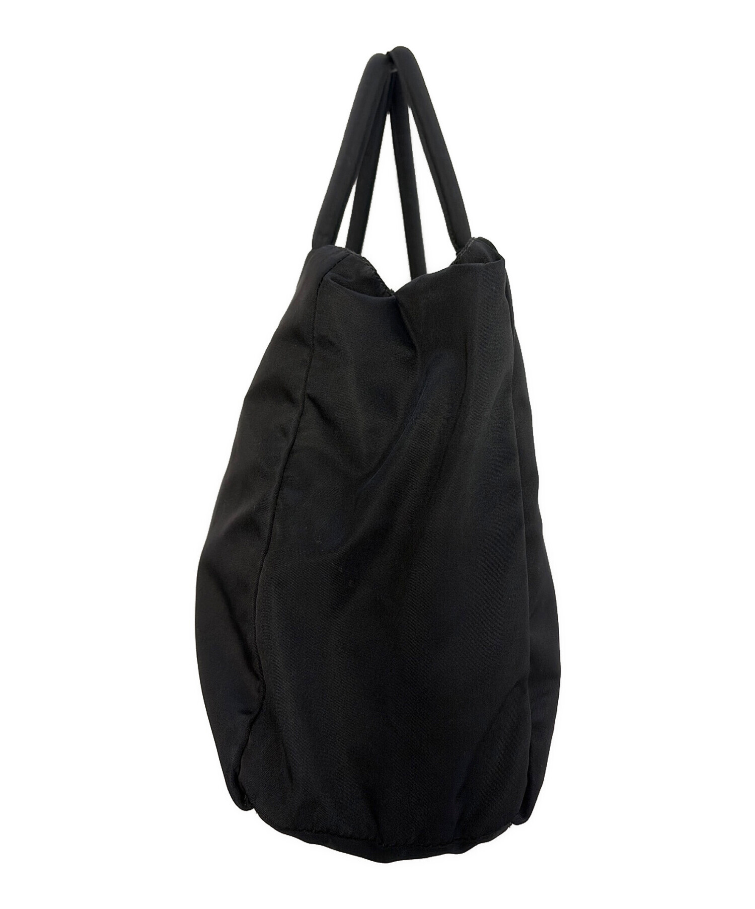 PRADA手提げパック（黒）中古 中古・古着通販】PRADA (プラダ) ハンドバッグ ブラック｜ブランド