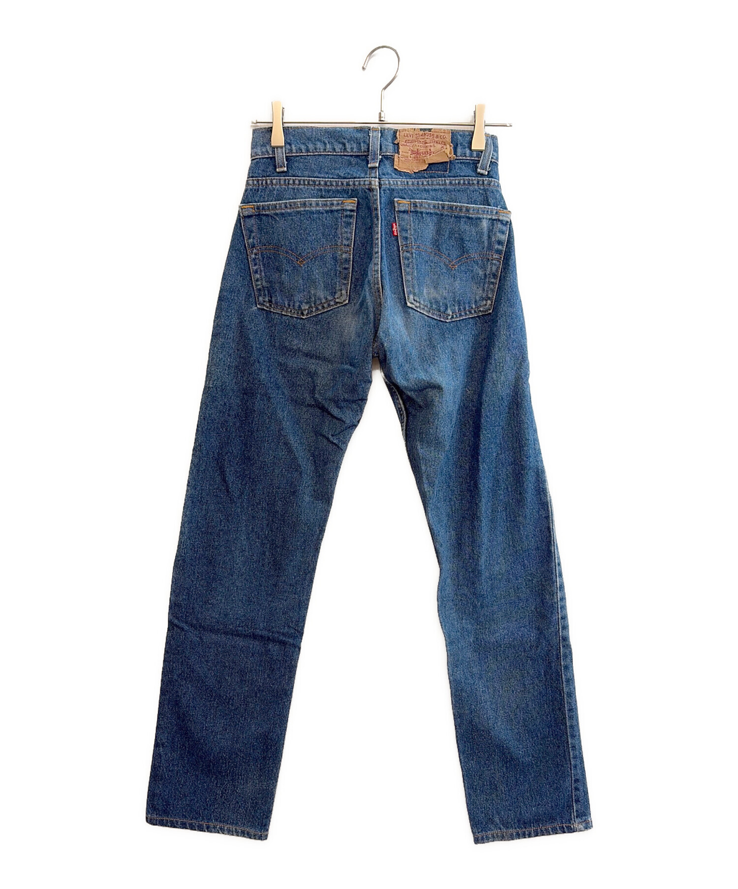 Levi's W27 L33 インディゴ ストレートデニム 中古・古着通販】LEVI'S (リーバイス) デニムパンツ インディゴ サイズ