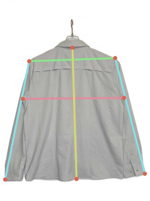 中古・古着通販】Patagonia (パタゴニア) 長袖シャツ ライトグレー