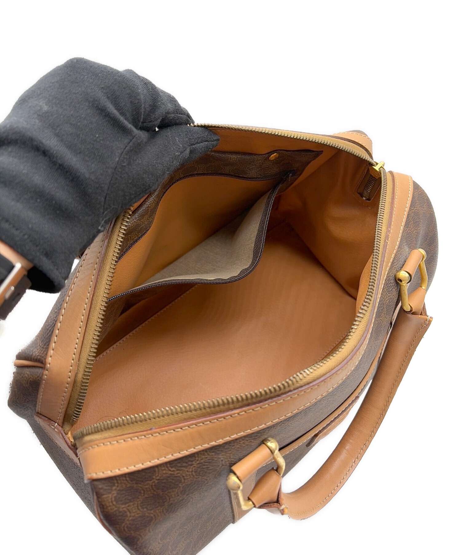 中古・古着通販】CELINE (セリーヌ) ミニボストンバッグ ブラウン