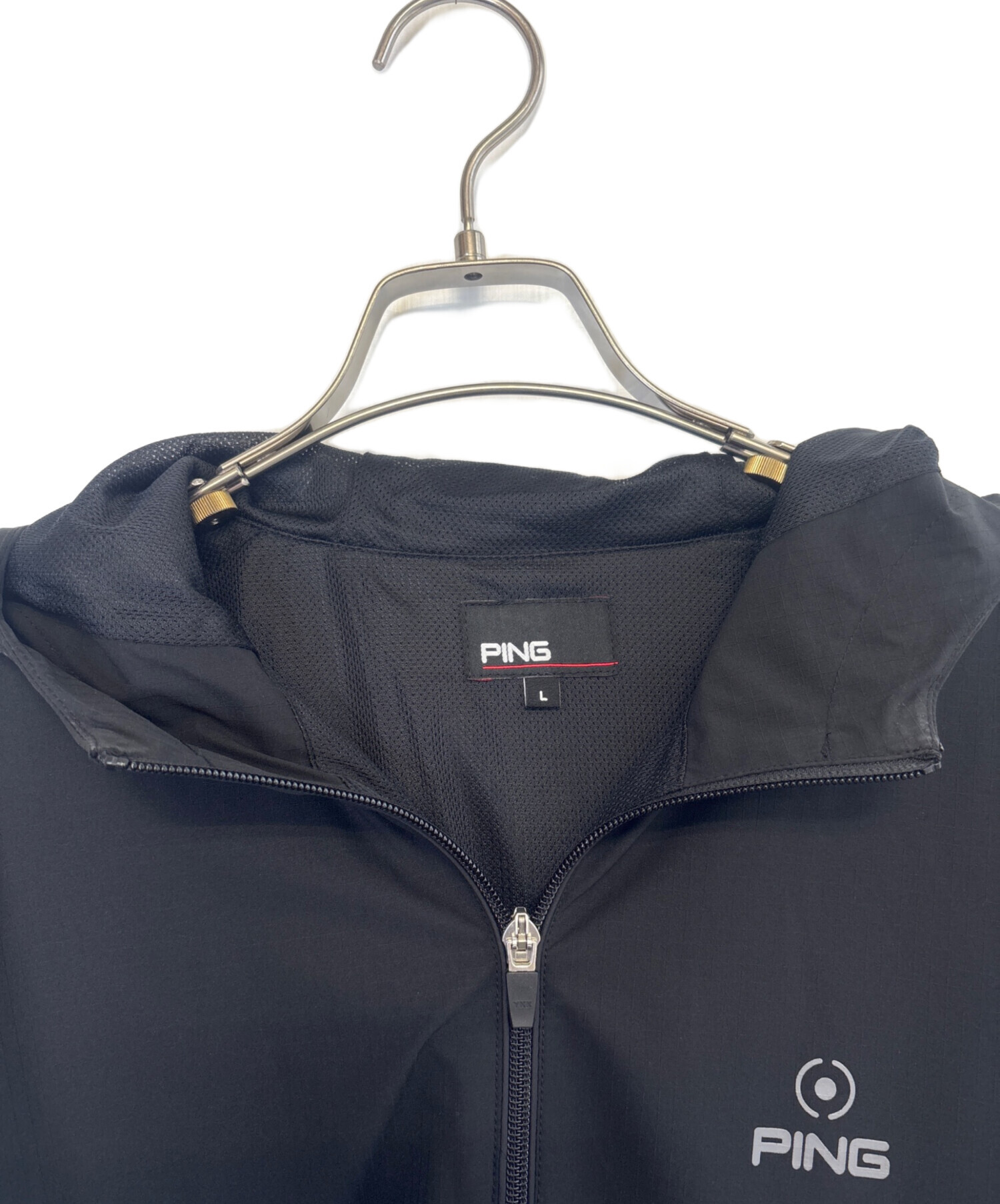 中古・古着通販】PiNG (ピン) ゴルフウェア(トップス) ブラック サイズ