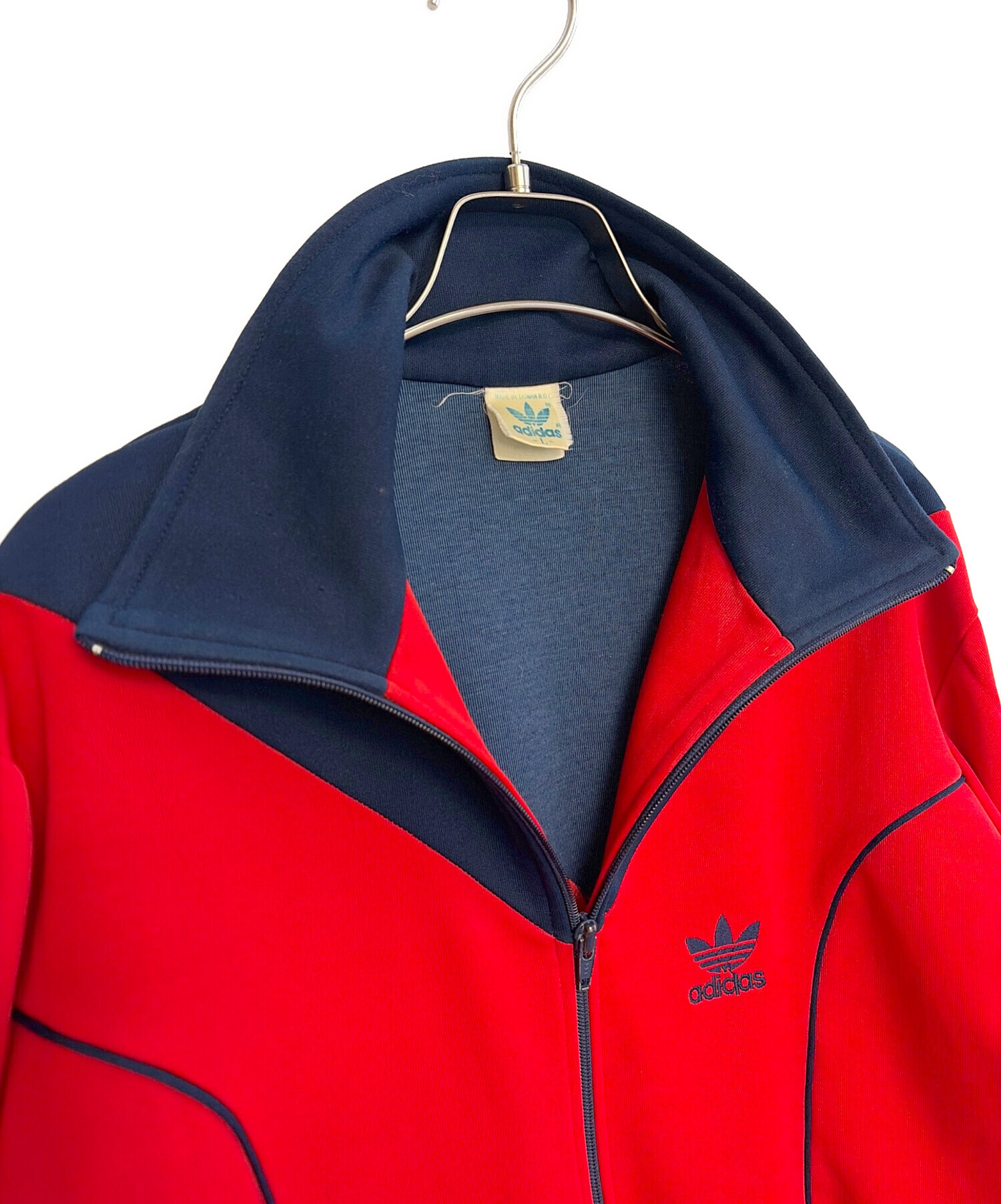 中古・古着通販】adidas (アディダス) トラックジャケット ネイビー