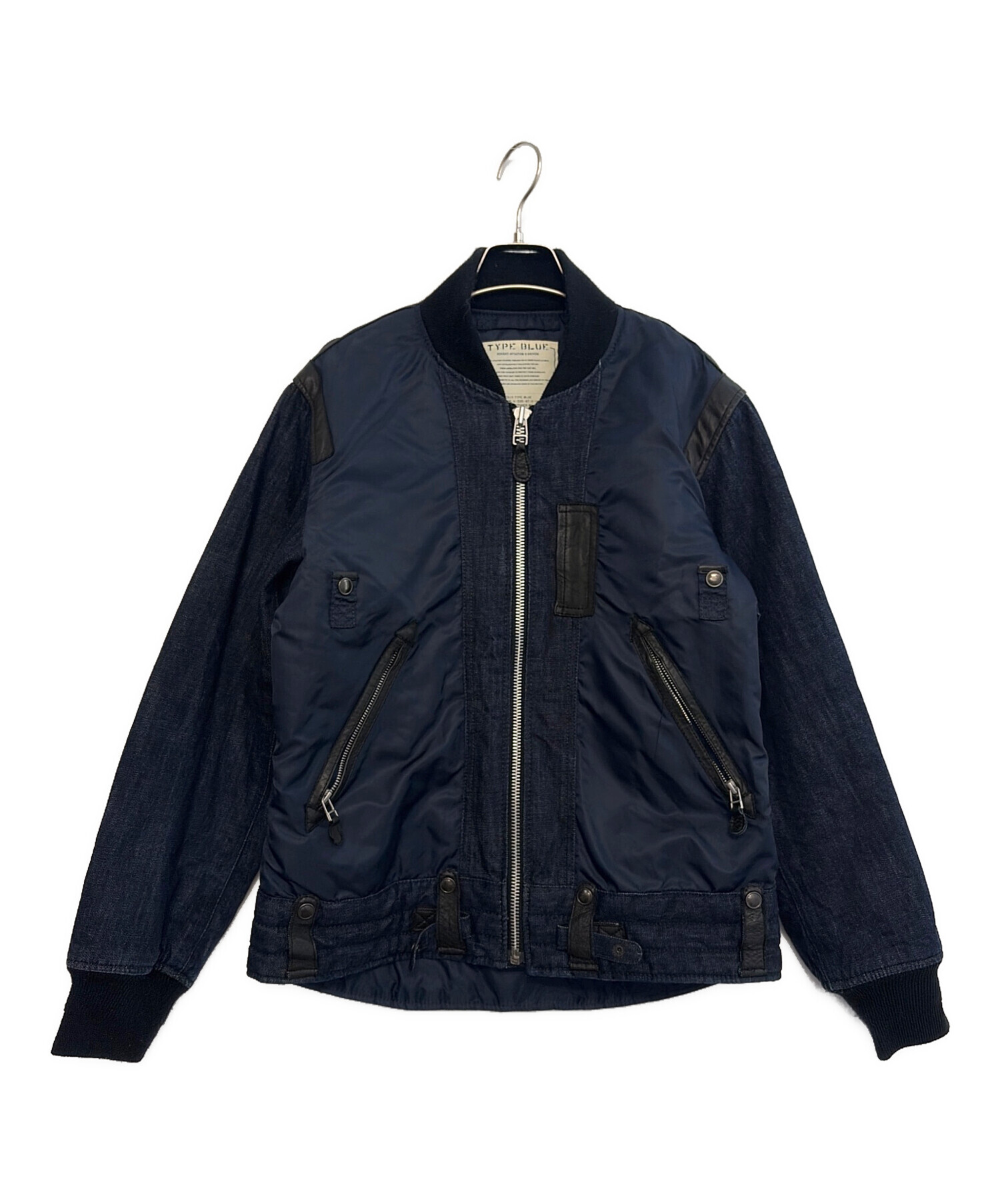 中古・古着通販】AVIREX (アヴィレックス) ジャケット ネイビー サイズ 