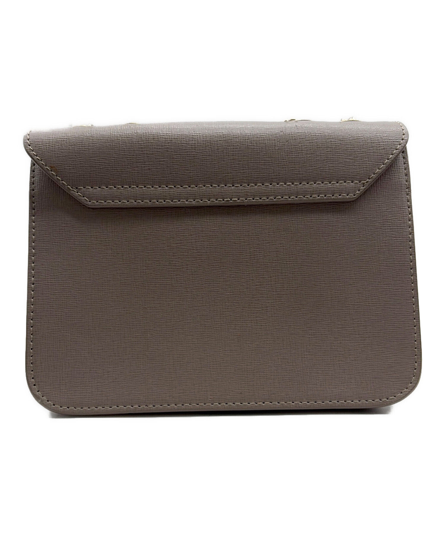 FURLA フルラ/パンチング チェーンショルダーバッグ/Bランク/05【中古】 中古・古着通販】FURLA (フルラ) チェーンショルダーバッグ ブラック