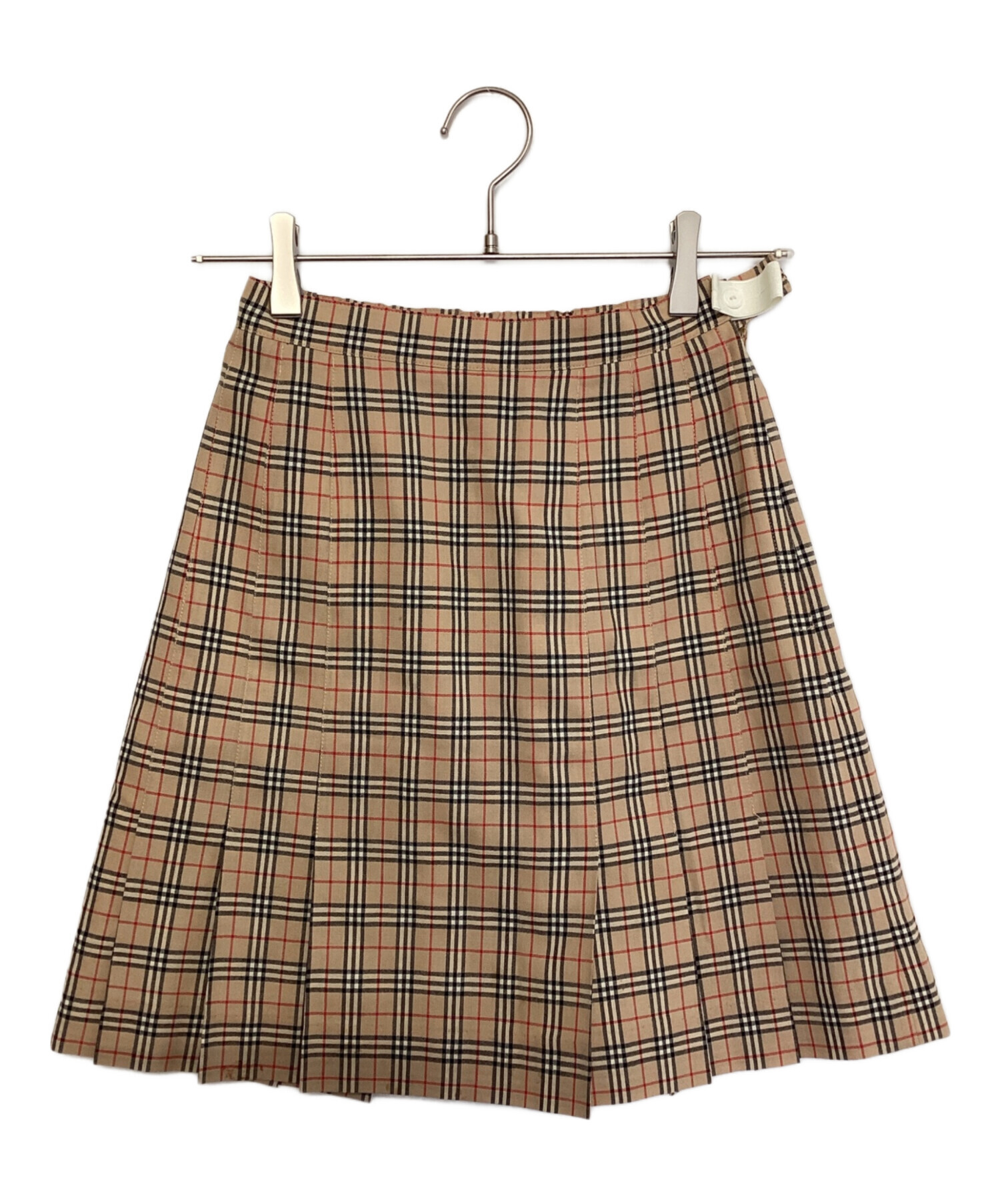バーバリーロンドン ミニスカート 巻きスカート サイズ2 中古・古着通販】BURBERRY LONDON (バーバリーロンドン) ミニスカート