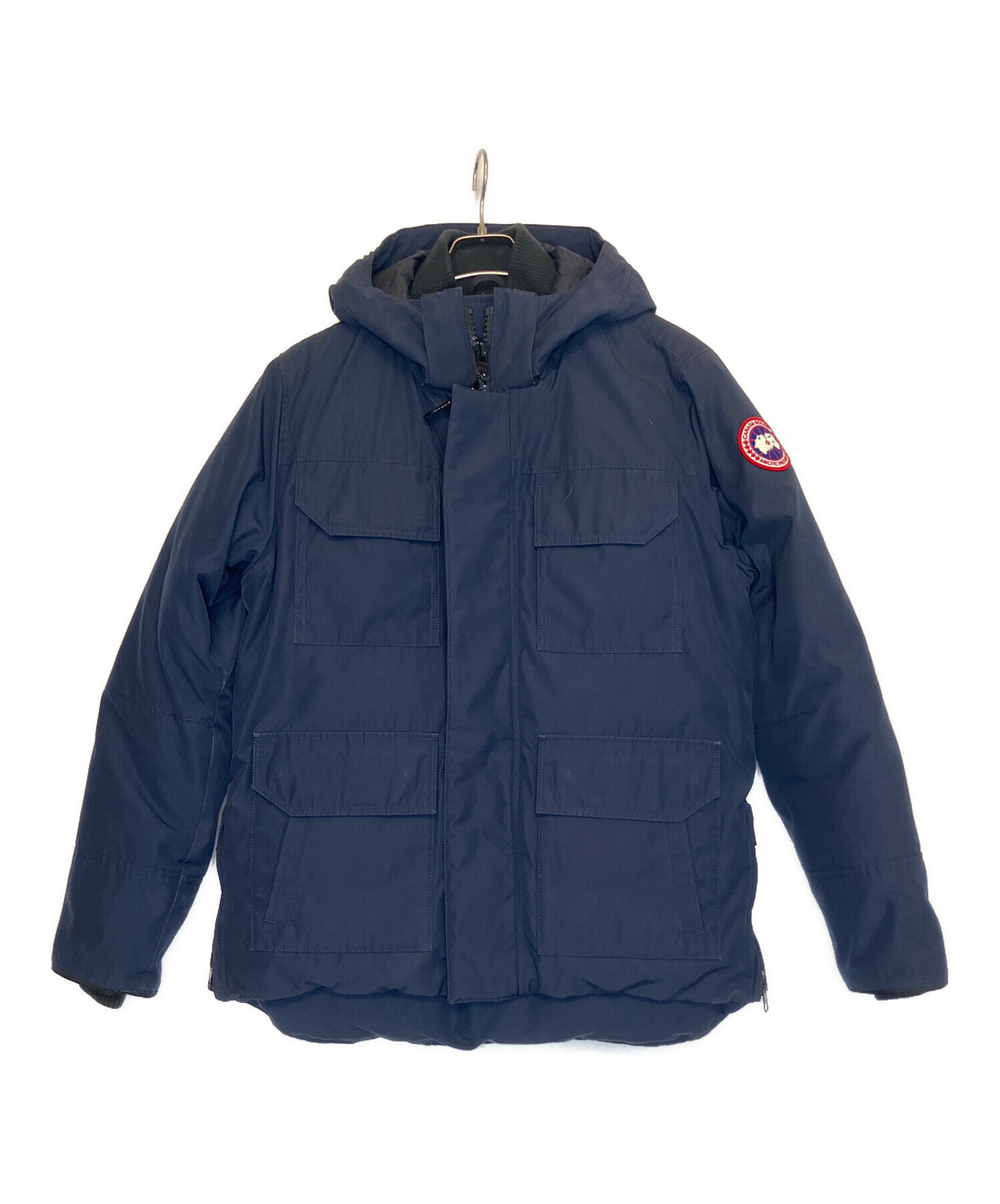 カナダグース ダウンジャケット ネイビー 中古・古着通販】CANADA GOOSE (カナダグース) ダウンジャケット