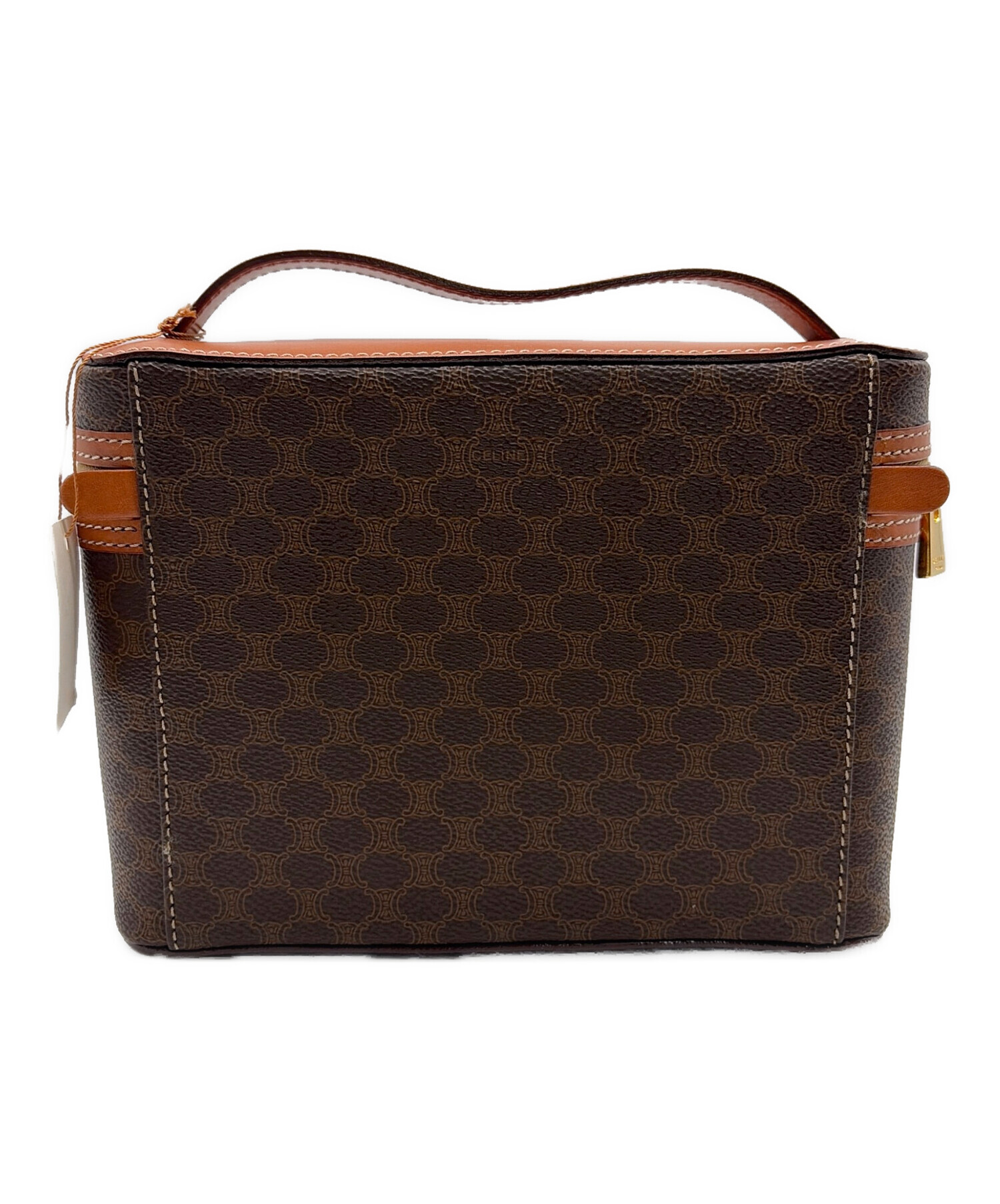 中古・古着通販】CELINE (セリーヌ) バニティバッグ ブラウン