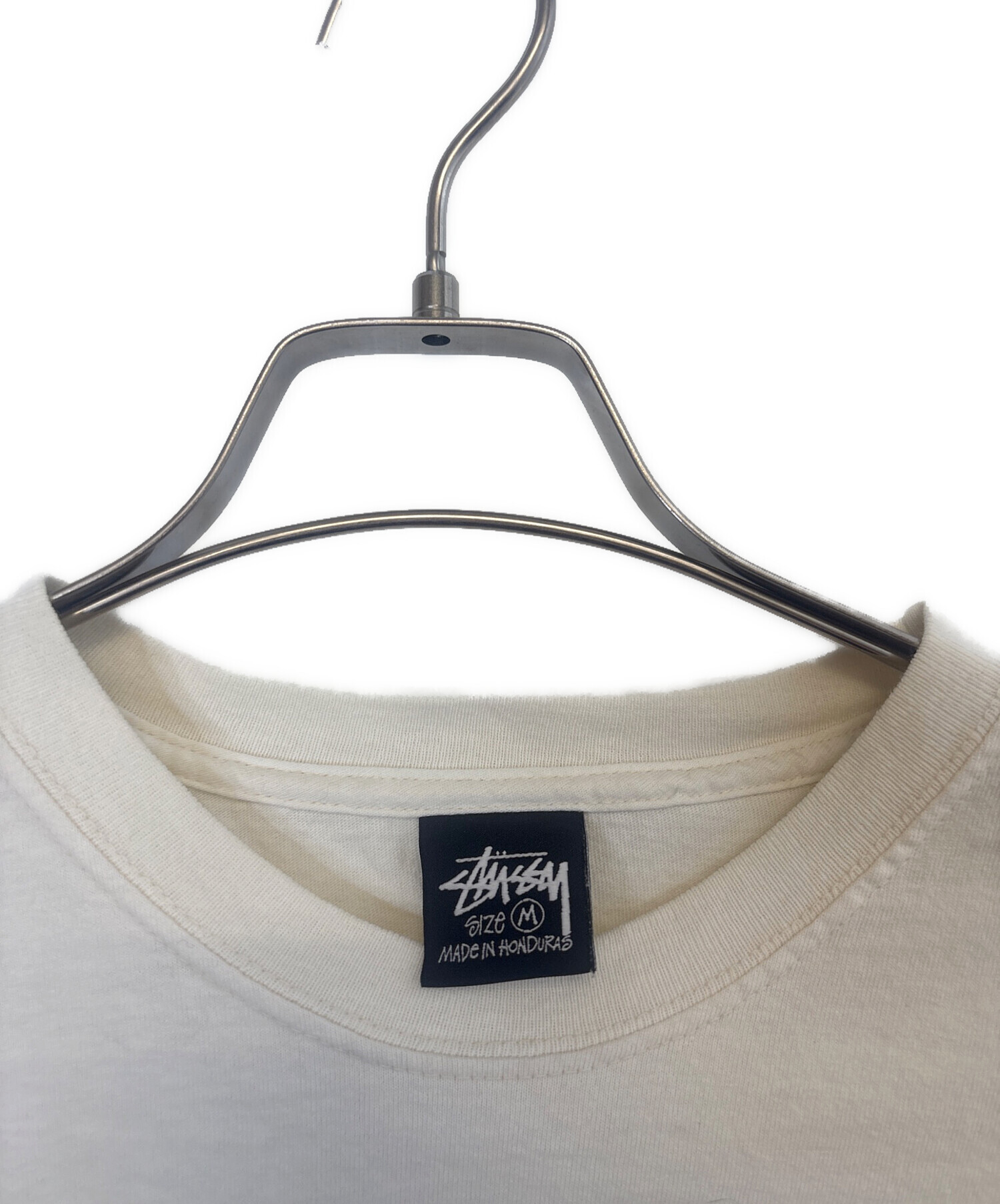 中古・古着通販】stussy (ステューシー) Tシャツ ホワイト サイズ:M