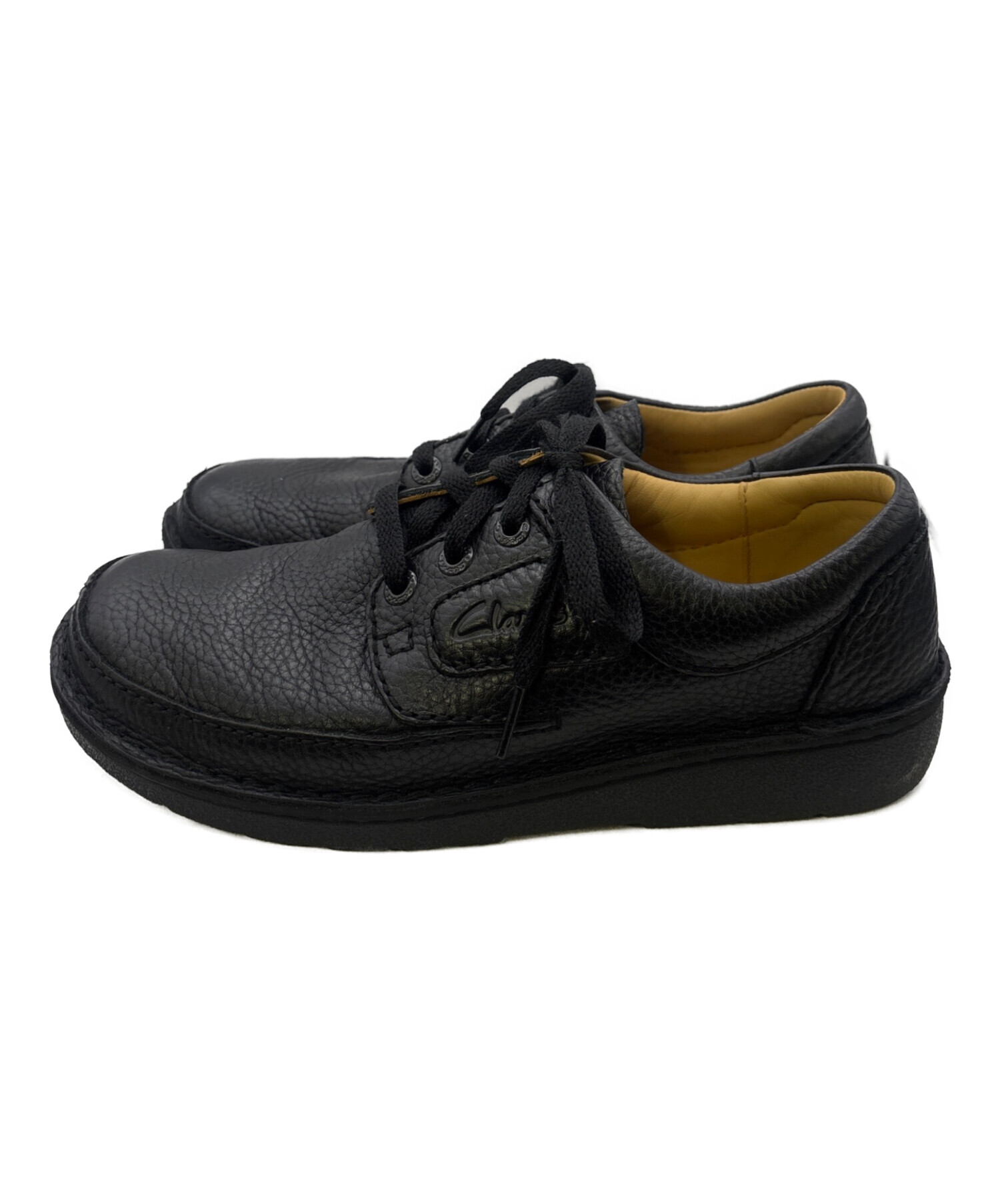 中古・古着通販】CLARKS (クラークス) シューズ ブラック サイズ:26