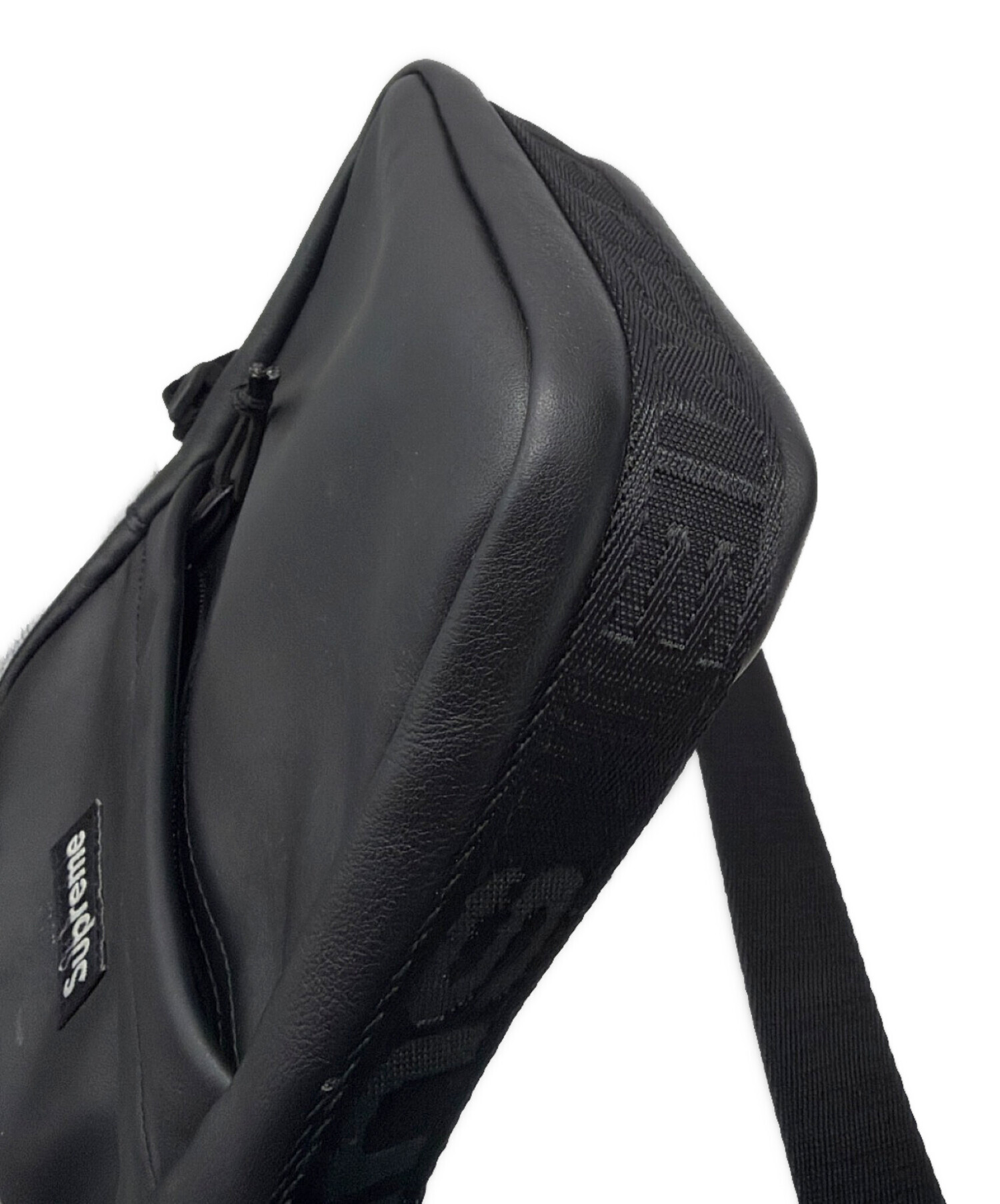 中古・古着通販】SUPREME (シュプリーム) 23FM レザーショルダーバッグ