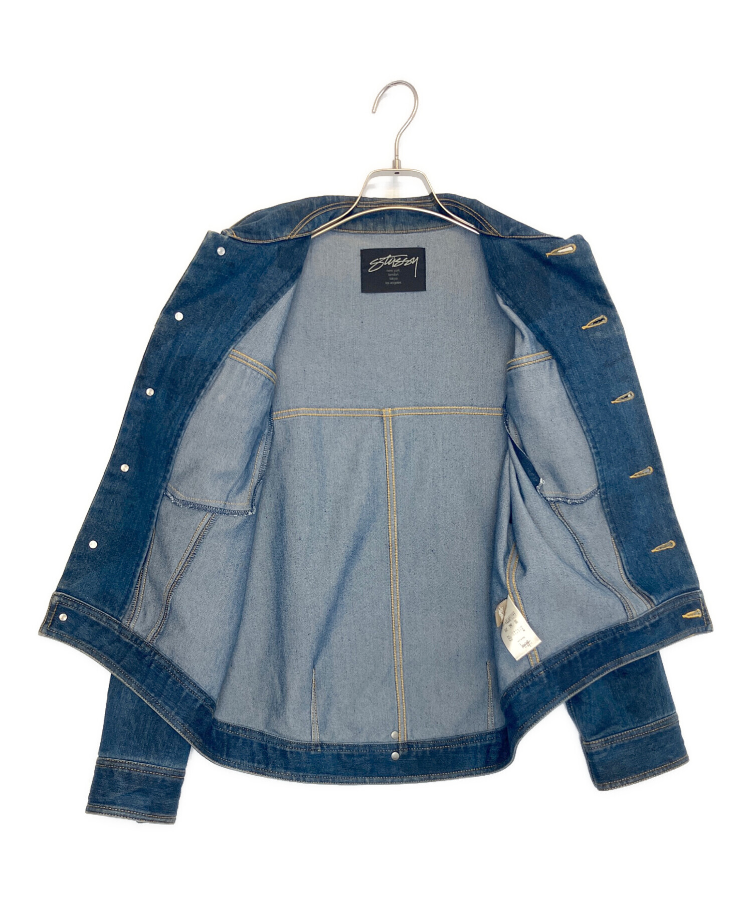 中古・古着通販】stussy (ステューシー) デニムジャケット インディゴ