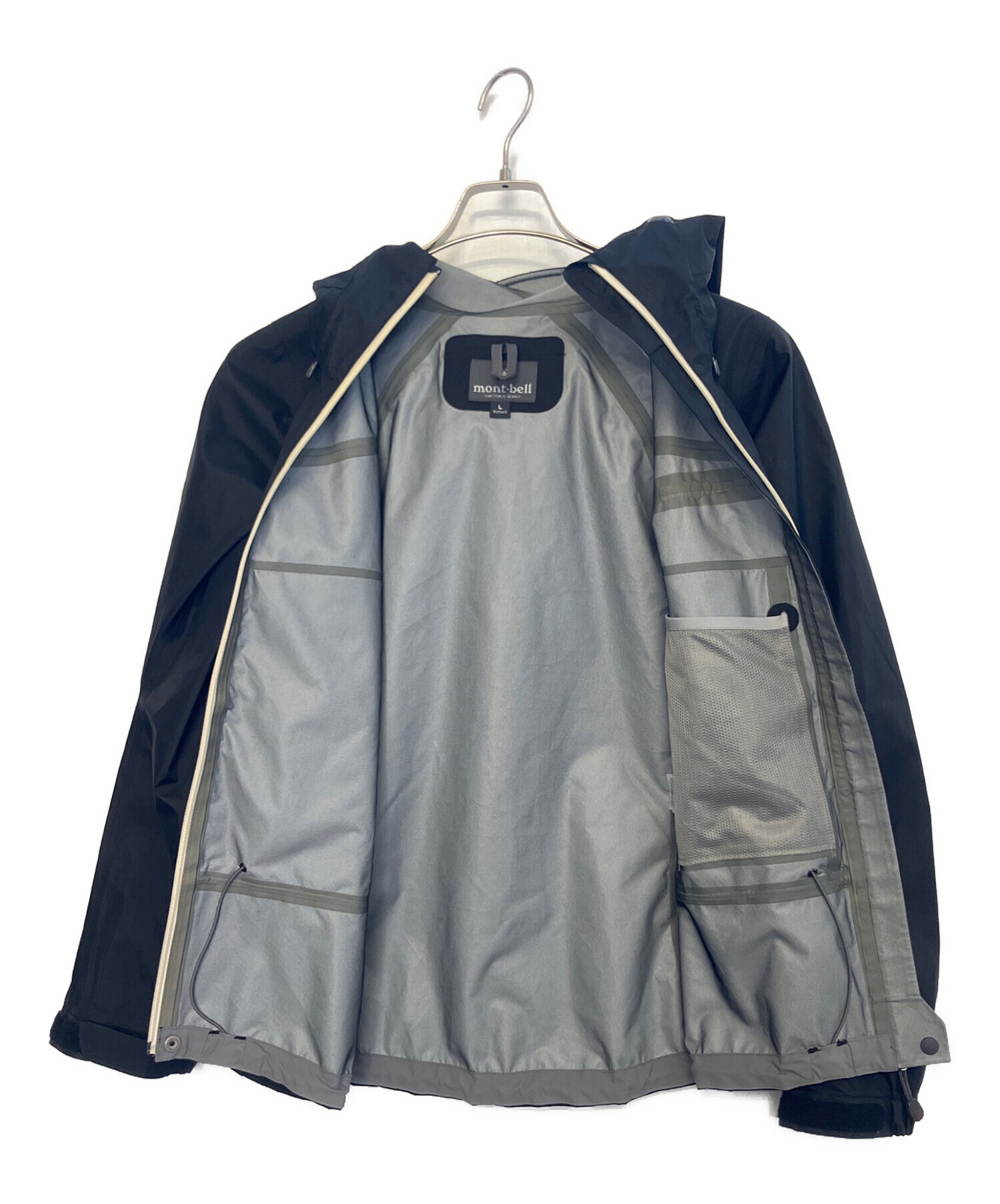 中古・古着通販】mont-bell (モンベル) マウンテンパーカー ブラック