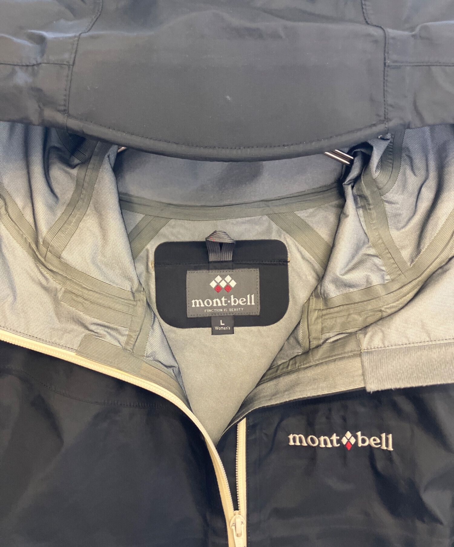 中古・古着通販】mont-bell (モンベル) マウンテンパーカー ブラック 中古・古着通販】mont-bell (モンベル) マウンテンパーカー ブラック