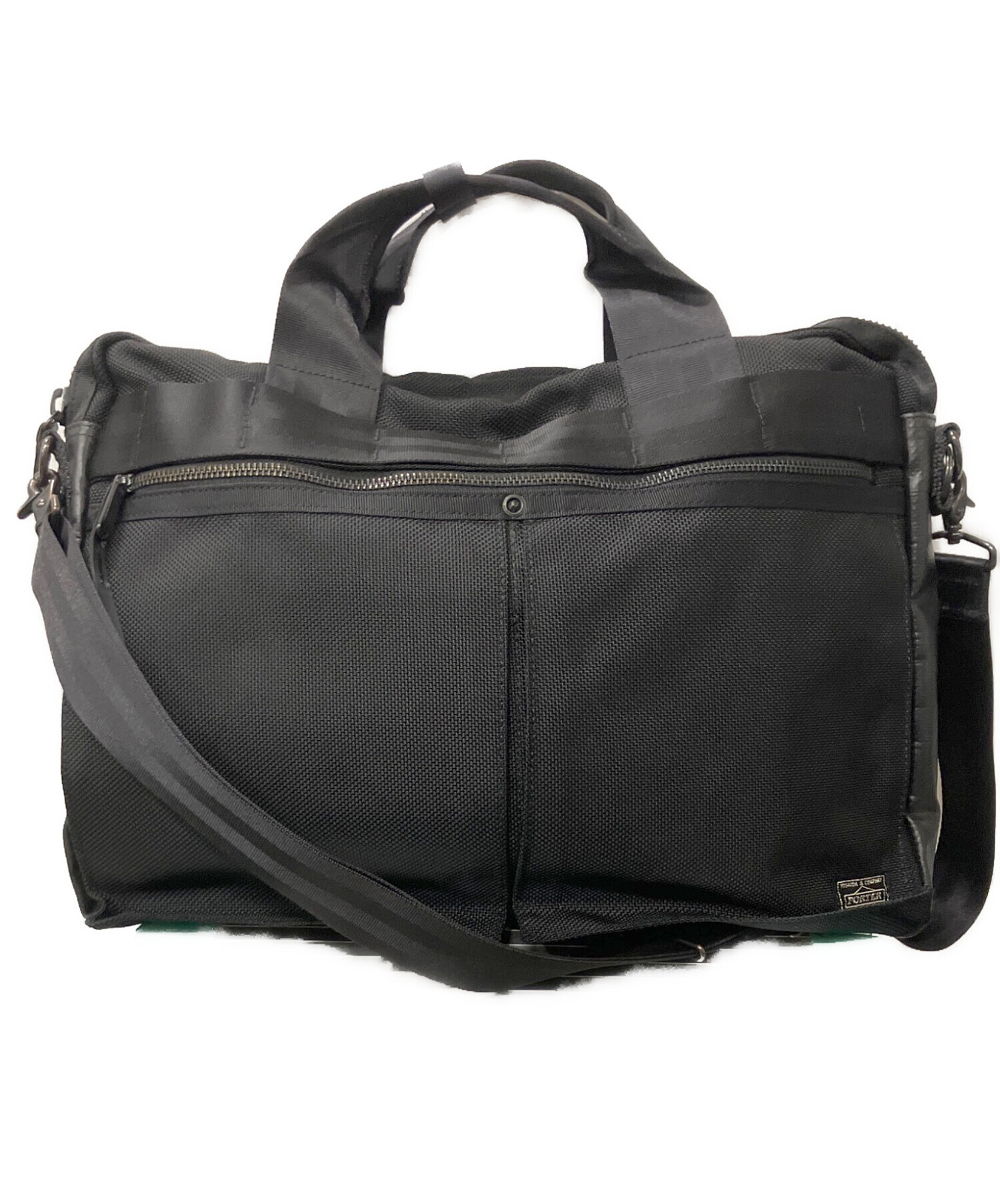 中古・古着通販】PORTER (ポーター) 2WAYブリーフケース HEAT ブラック