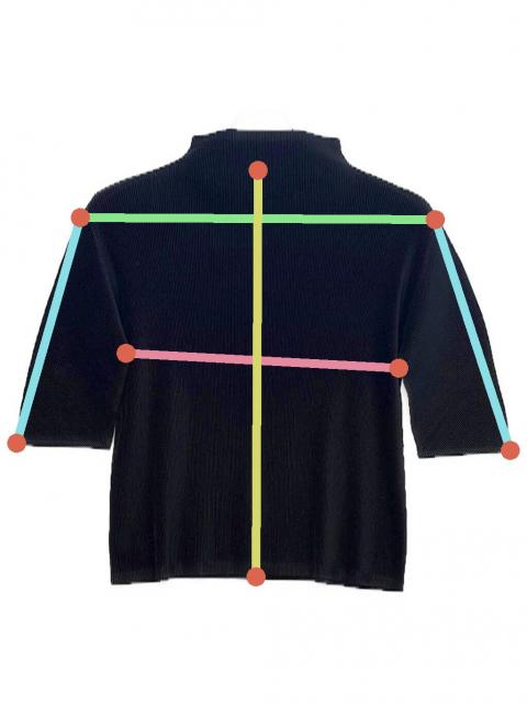中古・古着通販】PLEATS PLEASE (プリーツプリーズ) 半袖プリーツ