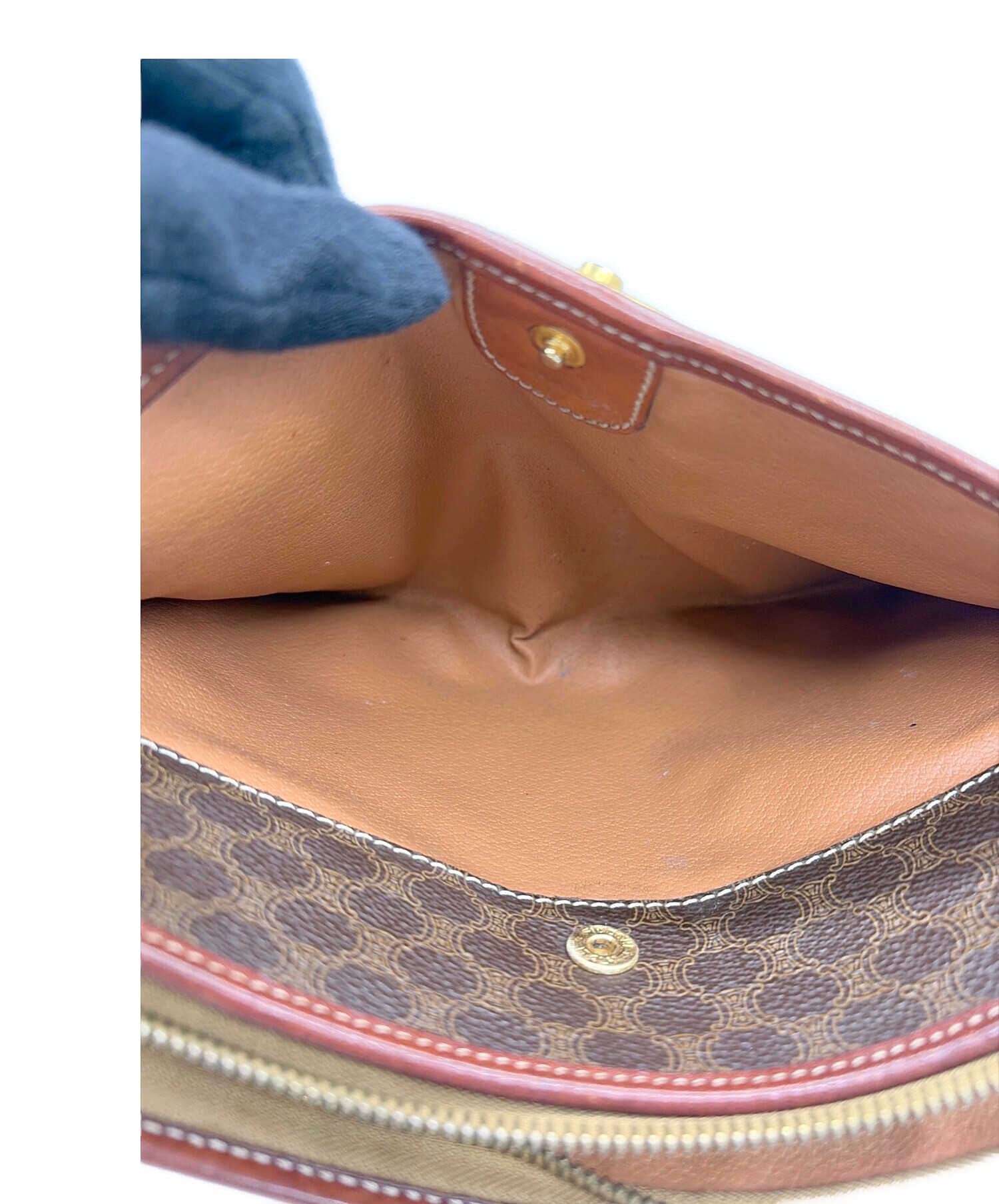 中古・古着通販】CELINE (セリーヌ) クラッチバッグ ブラウン