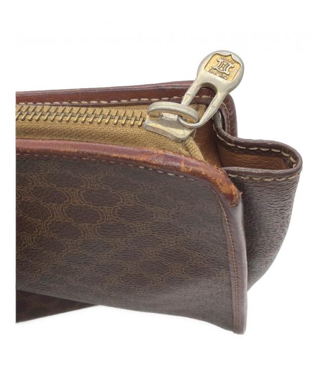中古・古着通販】CELINE (セリーヌ) クラッチバッグ ブラウン