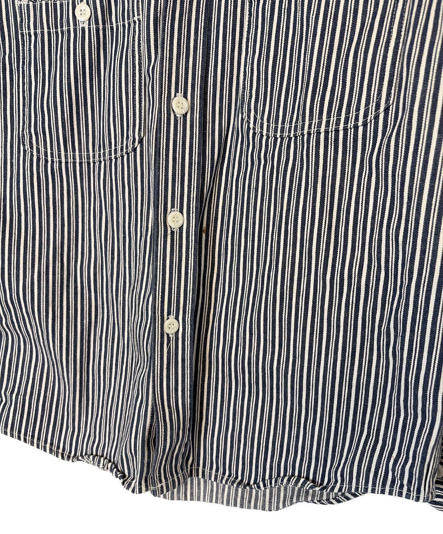 中古・古着通販】SUGAR CANE (シュガーケーン) 長袖シャツ ブルー