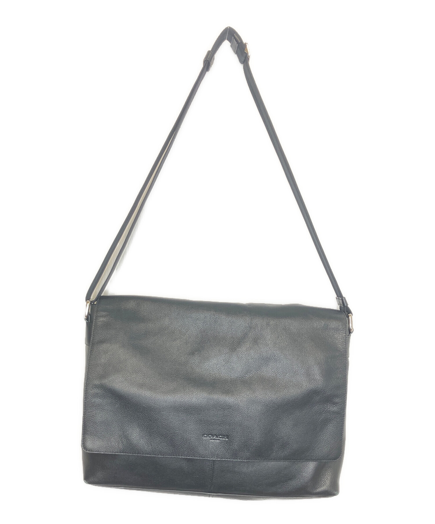 中古・古着通販】COACH (コーチ) ショルダーバッグ ブラック｜ブランド