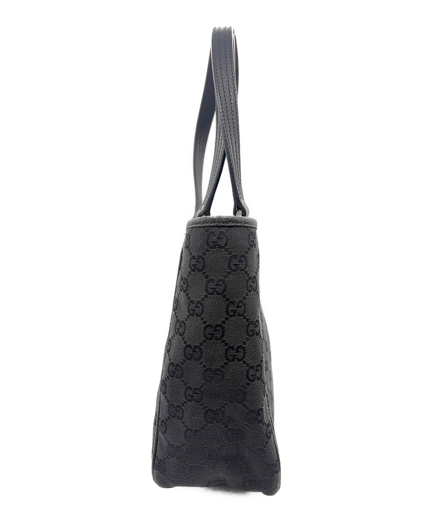 中古・古着通販】GUCCI (グッチ) トートバッグ ブラック｜ブランド
