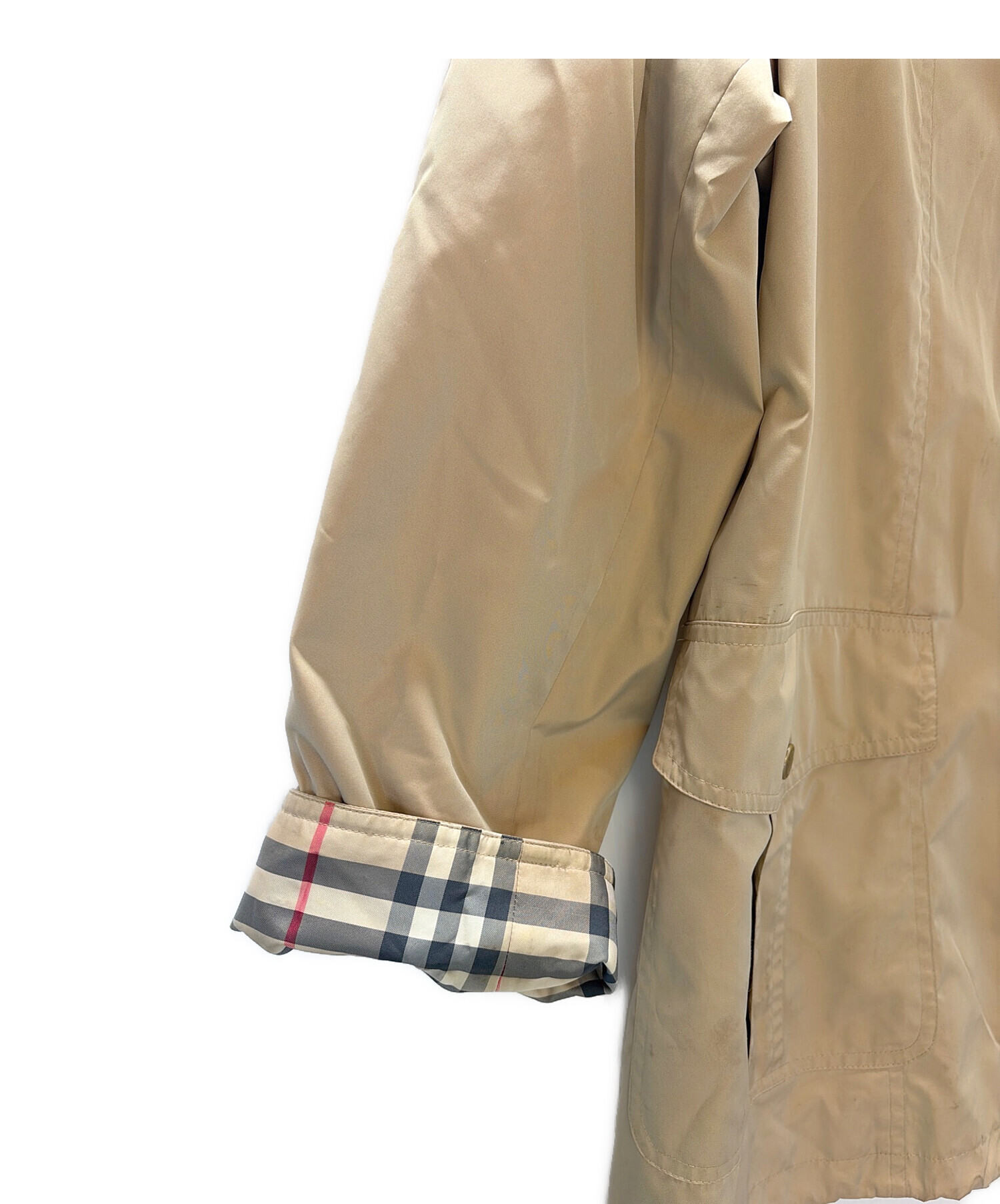 中古・古着通販】BURBERRY (バーバリー) ジップアップジャケット
