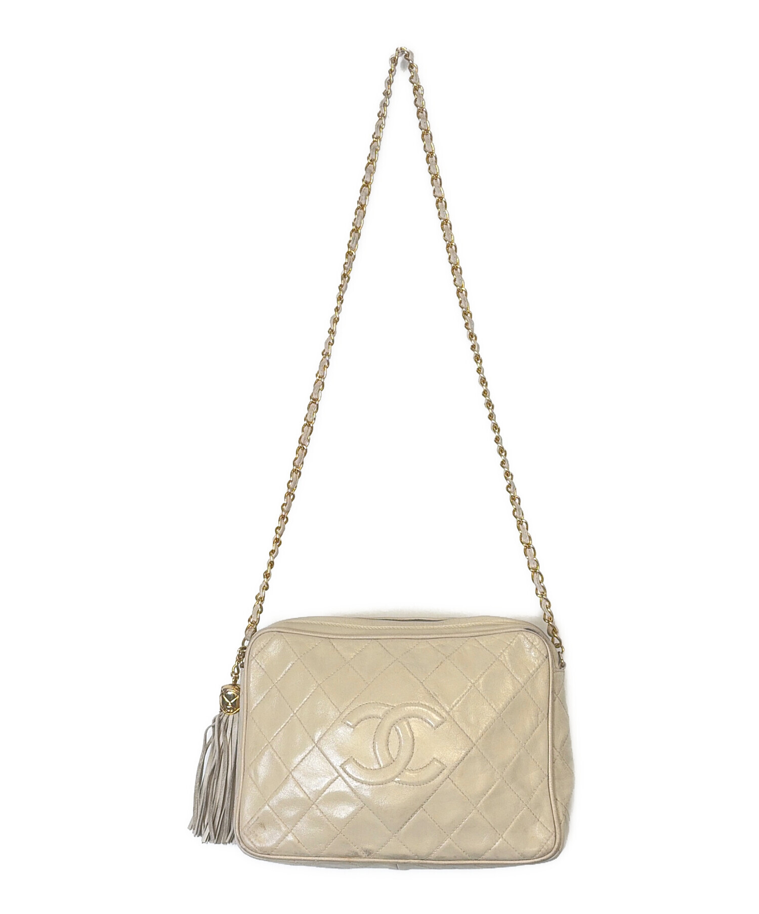 中古・古着通販】CHANEL (シャネル) チェーンショルダーバッグ 