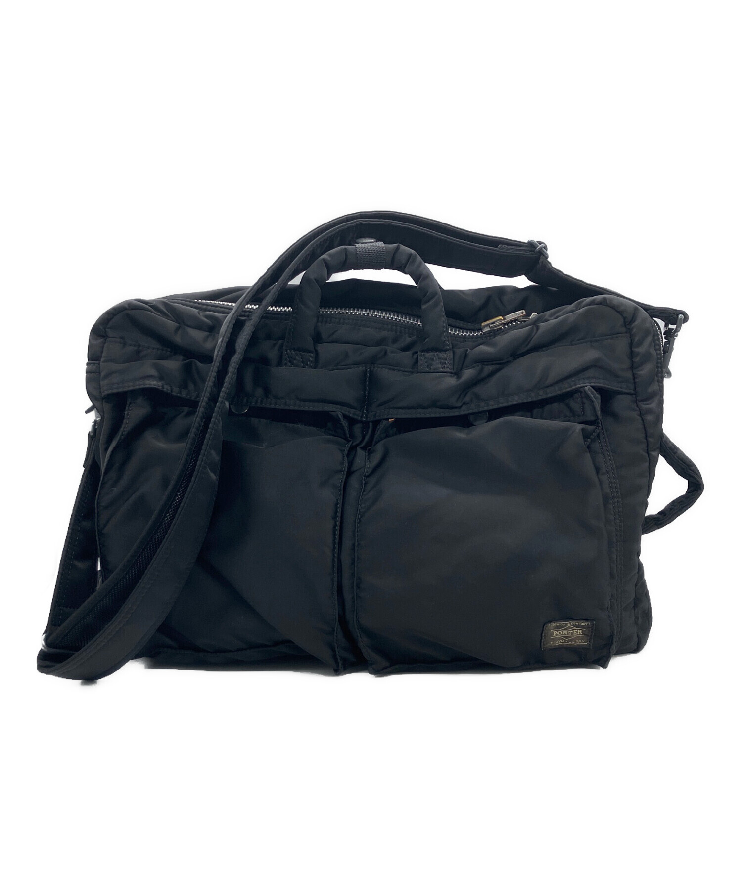 ポーターナイロン ブラック ビジネスバッグ　3way 中古 中古・古着通販】PORTER (ポーター) 3WAYバッグ ブラック｜ブランド