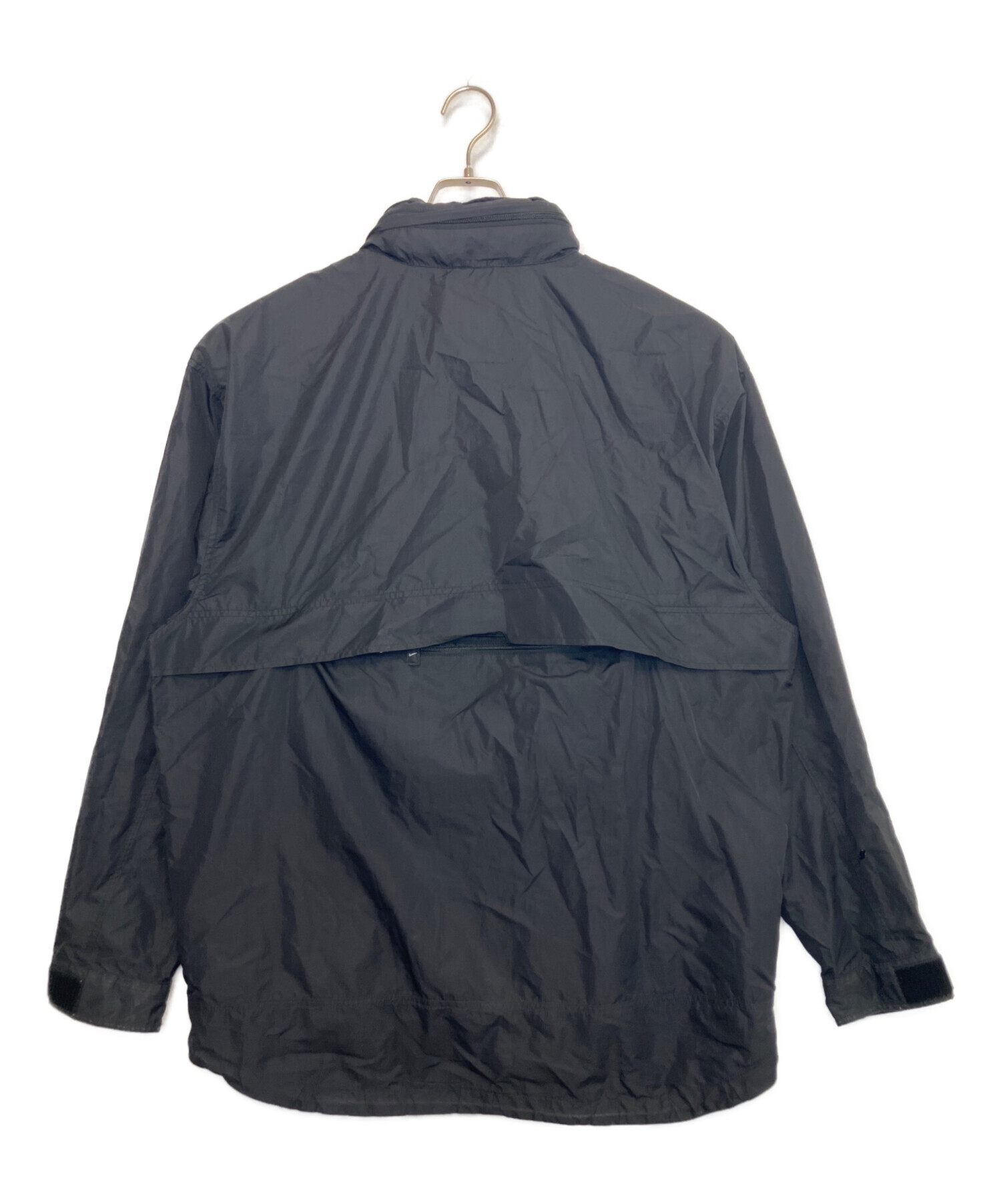 【未使用】 【NIKE】　ブラック ジャケット Mサイズ 中古・古着通販】NIKE (ナイキ) フーデッドジャケット ブラック サイズ