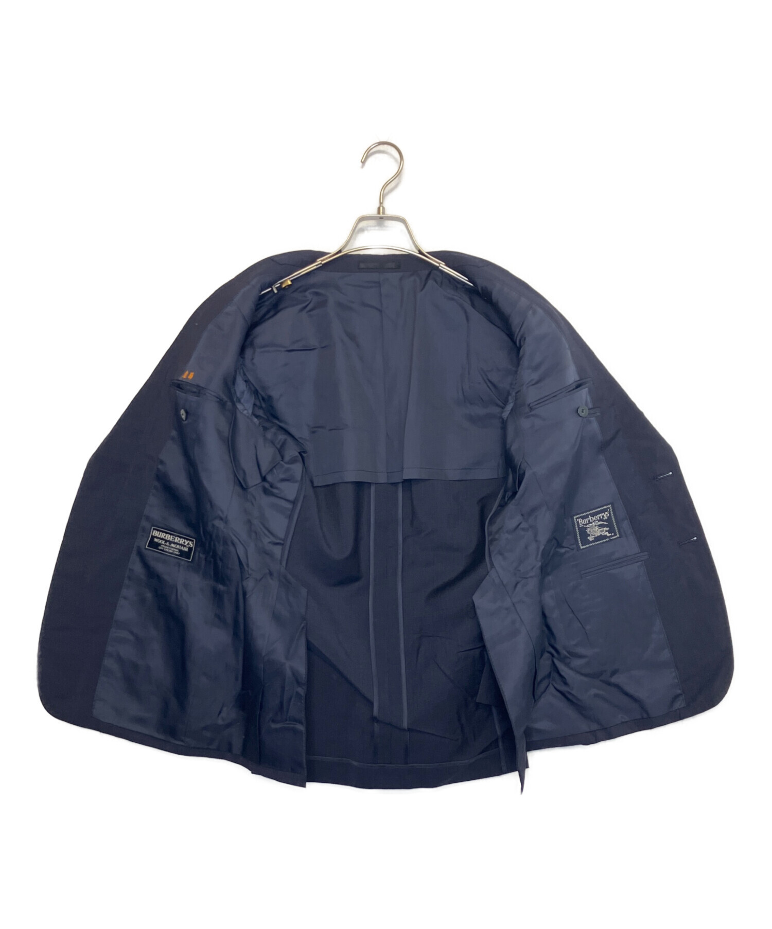 BURBERRY BLUE LABEL ネイビー テーラードジャケット 中古・古着通販】Burberry's (バーバリーズ) テーラードジャケット