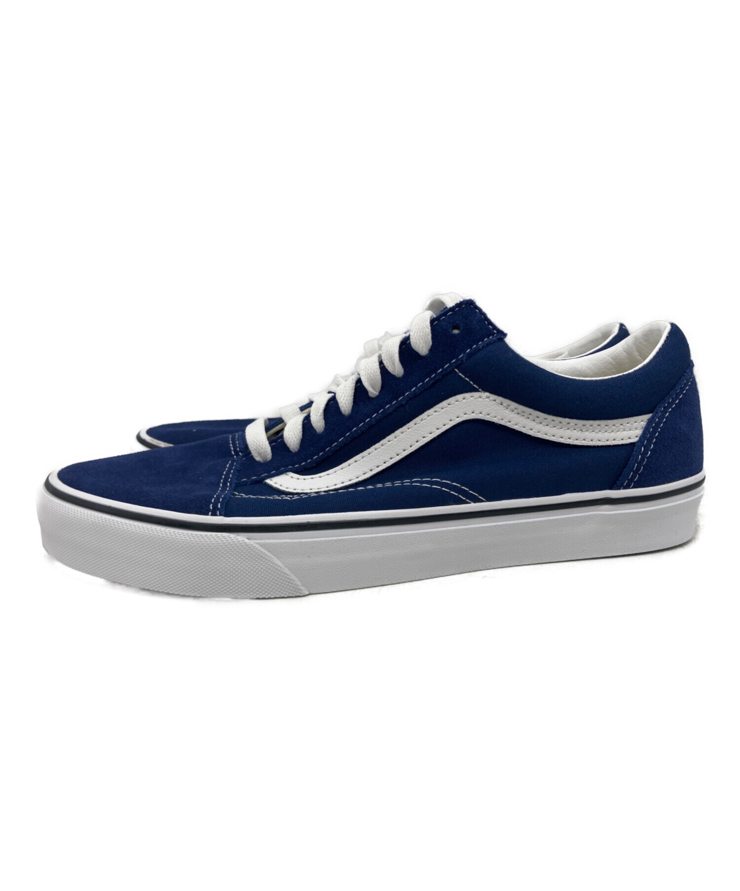 VANS バンズ スニーカー 28cm 紺 【古着】【中古】【送料無料】 中古・古着通販】VANS (ヴァンズ) スニーカー ネイビー サイズ:28