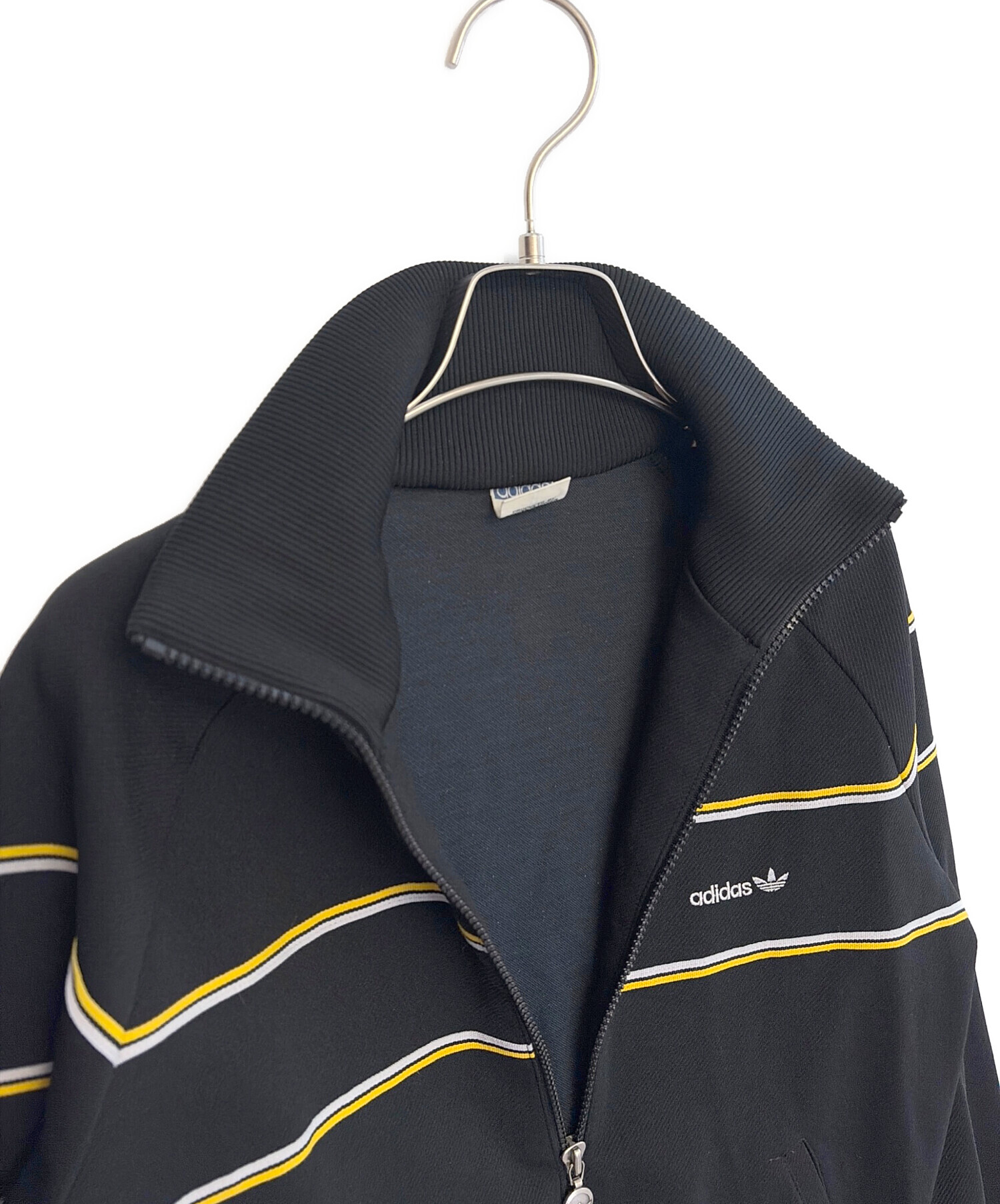 中古・古着通販】adidas (アディダス) ジャージトップ ブラック サイズ