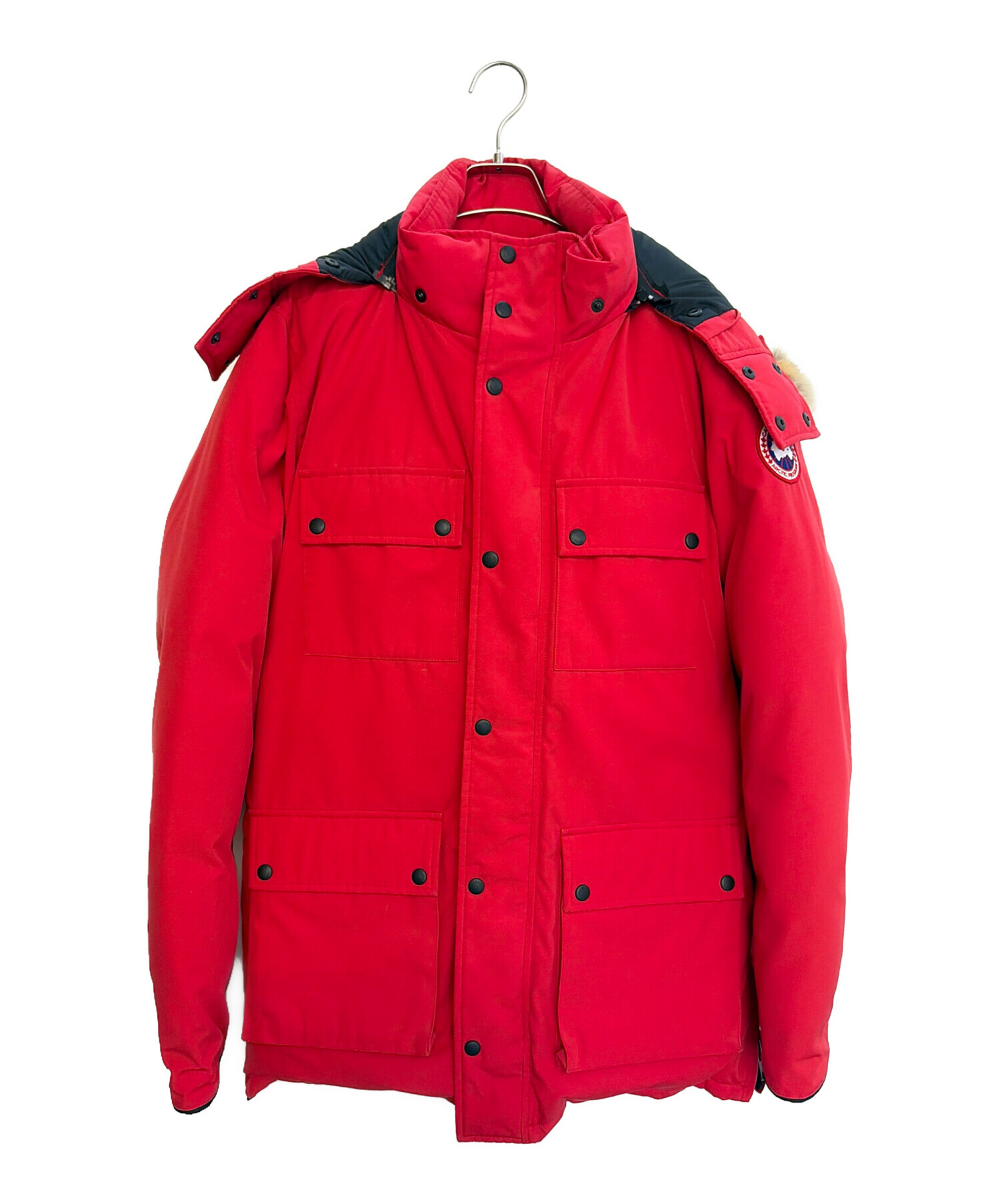 カナダグース　赤ダウンジャケット 中古・古着通販】CANADA GOOSE (カナダグース) ダウンジャケット
