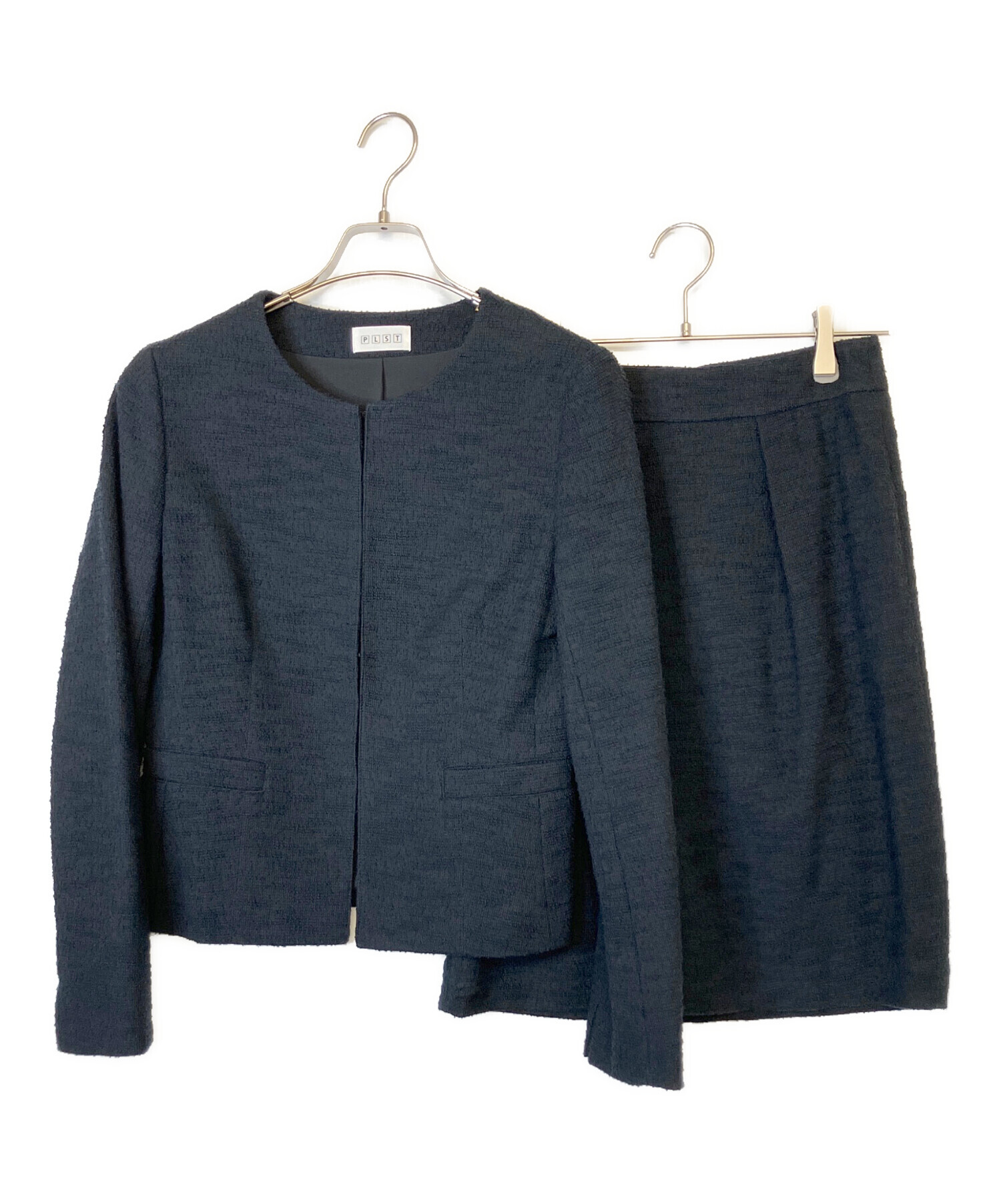 中古・古着通販】PLST (プラステ) セットアップスーツ ネイビー サイズ