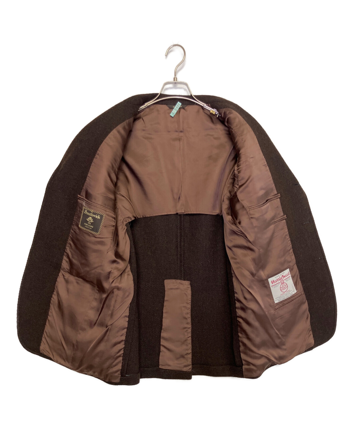 SHIPS × Harris Tweed ウールジャケット テイラードジャケット 中古・古着通販】Harris Tweed (ハリスツイード) SHIPS (シップス